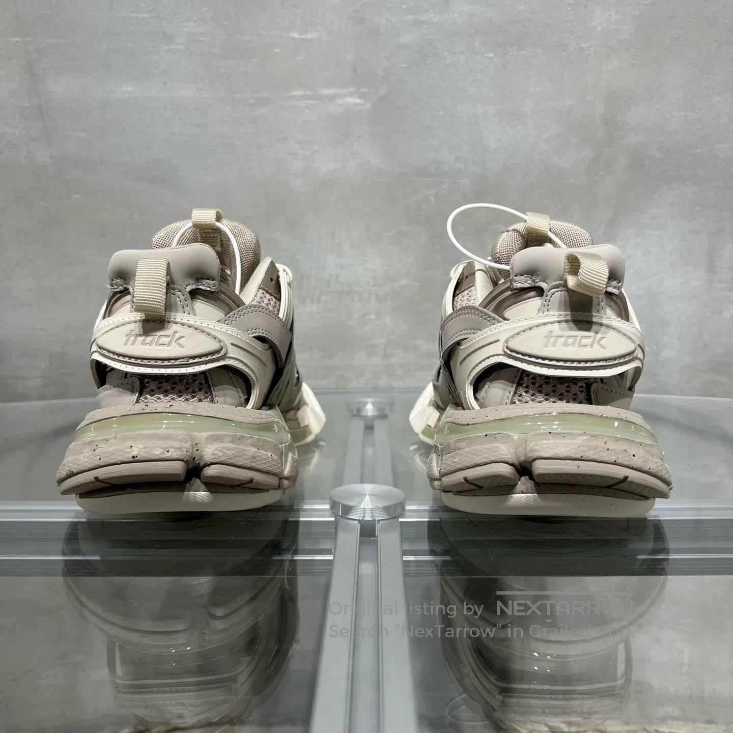 Balenciaga Balenciaga Track Dad Shoes,Brown milk tea Size US 4.5 / IT 34.5 - 6 Thumbnail