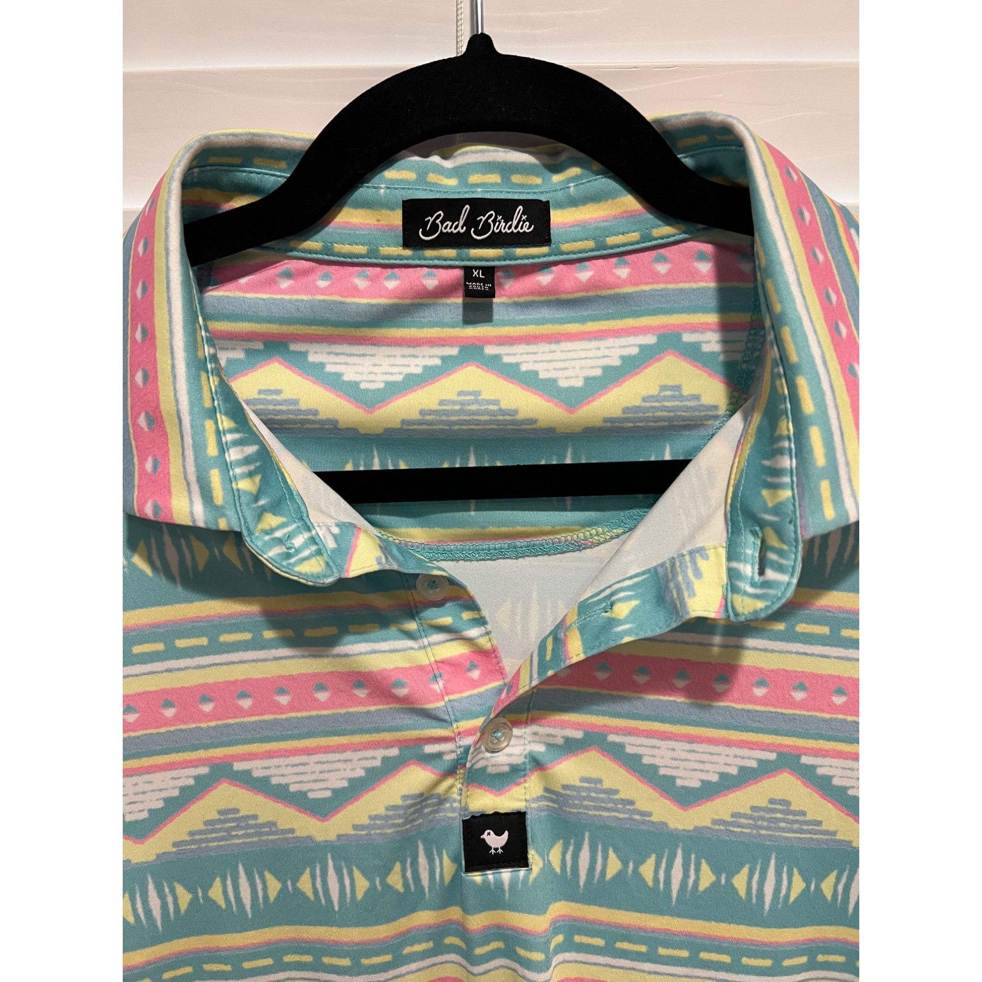 Bad Birdie Bad Birdie Salty Savage Polo Shirt - Size XL Size US XL / EU 56 / 4 - 3 Thumbnail