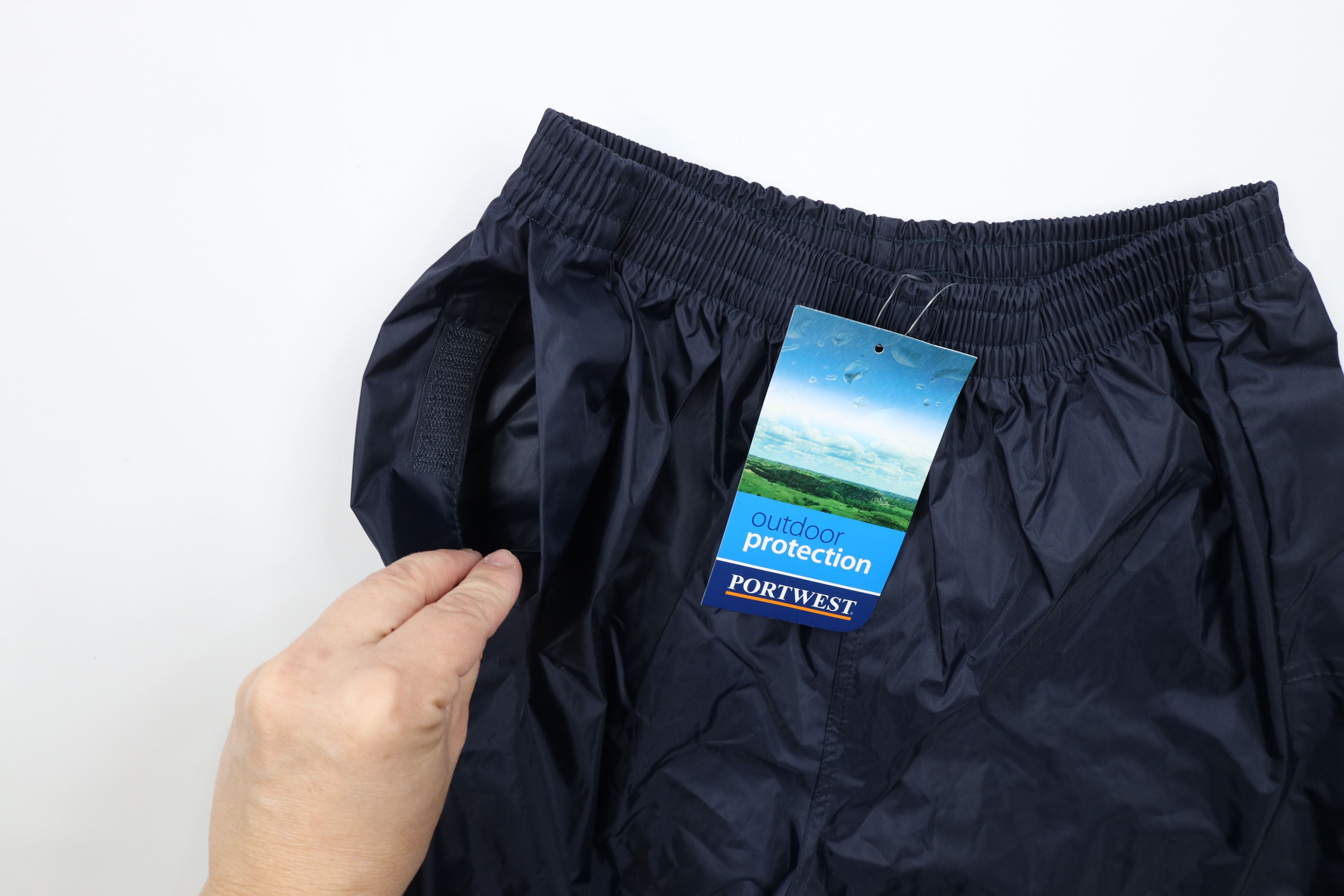 Vintage Deadstock Vintage Streetwear Wide Leg Waterproof Rain Pants Size US 32 / EU 48 - 5 Thumbnail