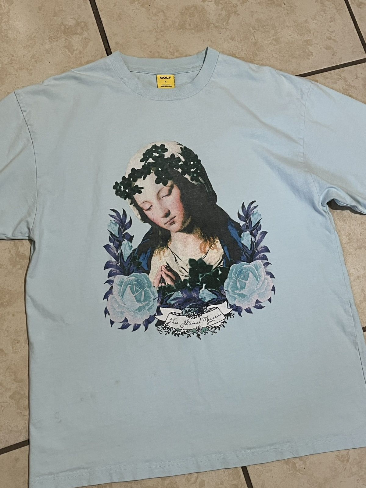 Golf Wang Gold Wang “Tear Stained Memories” Tee Size US L / EU 52-54 / 3 - 1 Thumbnail