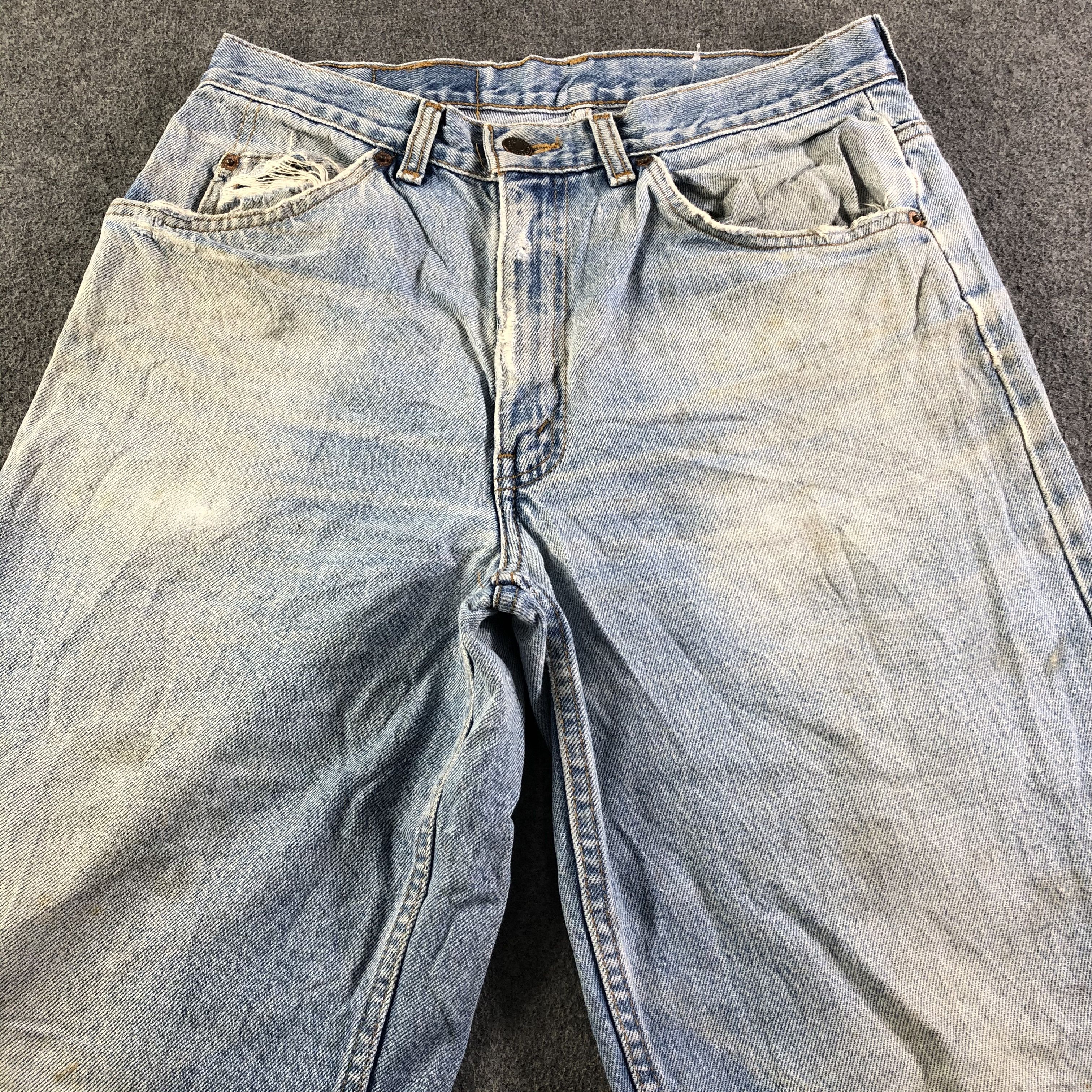 Levi's Vintage 90s Light Wash Levis Jeans-J3191 Size US 32 / EU 48 - 3 Thumbnail