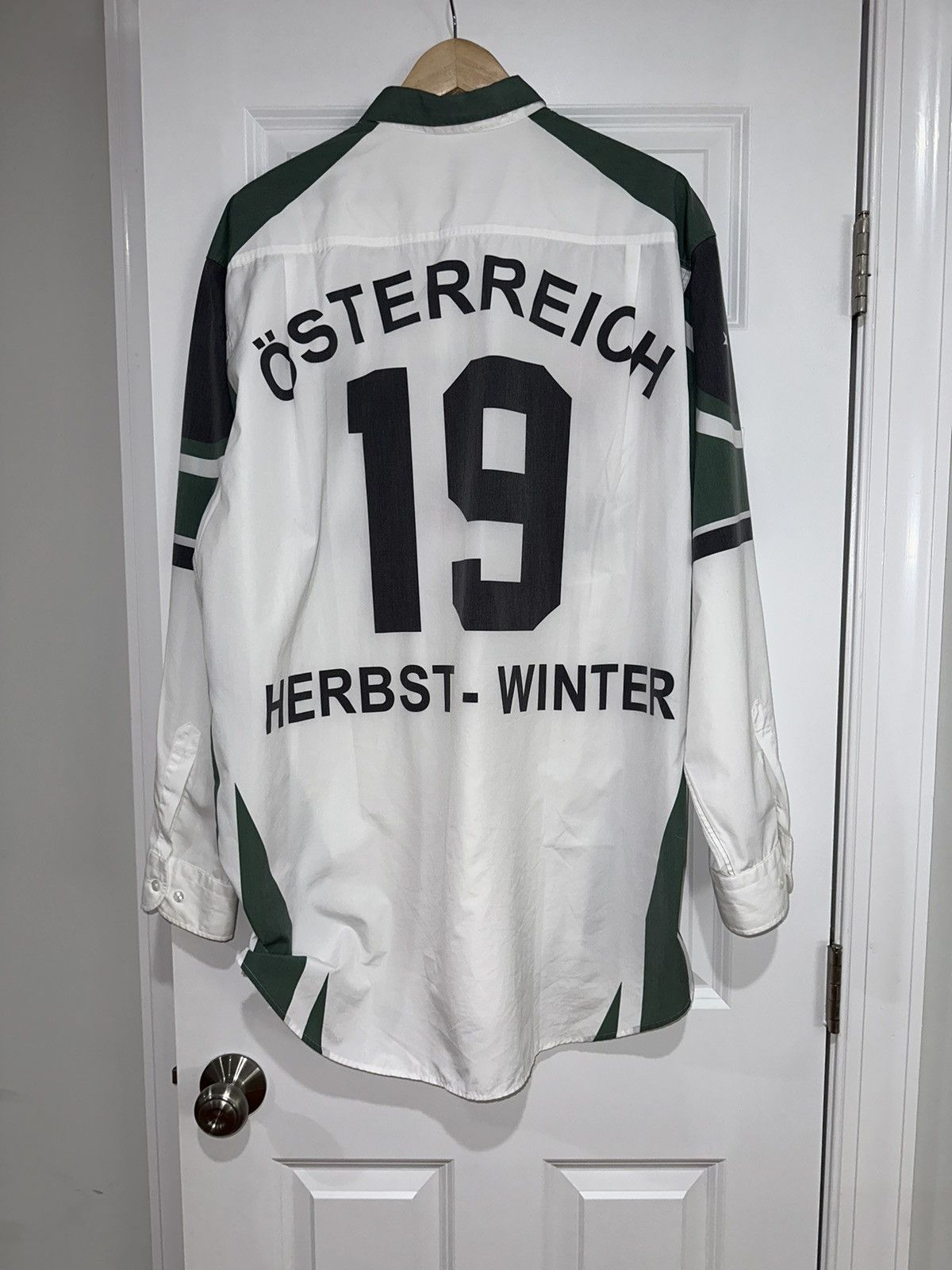 Vetements **GRAIL** Vetements Football Jersey Button Up Size US L / EU 52-54 / 3 - 4 Thumbnail