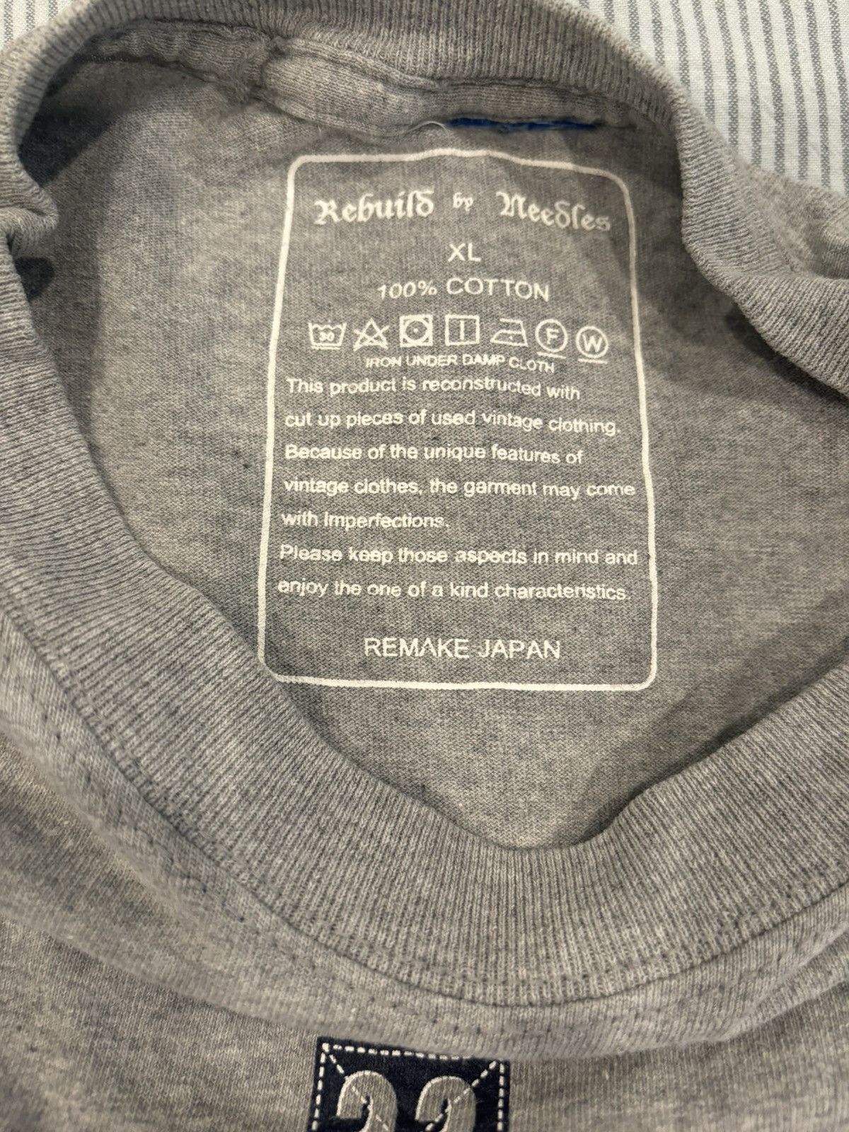 Needles Needles Rebuild 7 Cut Long Sleeve Size US XL / EU 56 / 4 - 3 Thumbnail