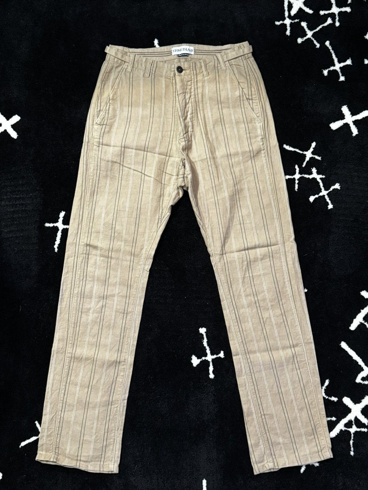 Stone Island Vintage Pinstriped Pants