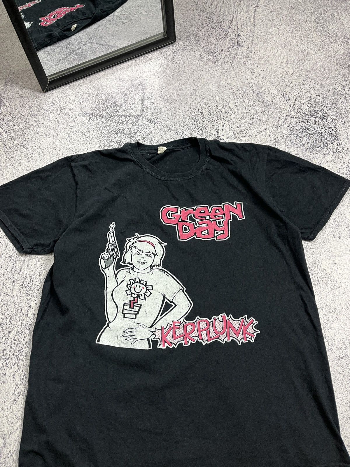 Band Tees × Vintage Vintage Green Day Kerplunk Rock Band T-Shirt Punk 90’s Rare Size US L / EU 52-54 / 3 - 5 Thumbnail