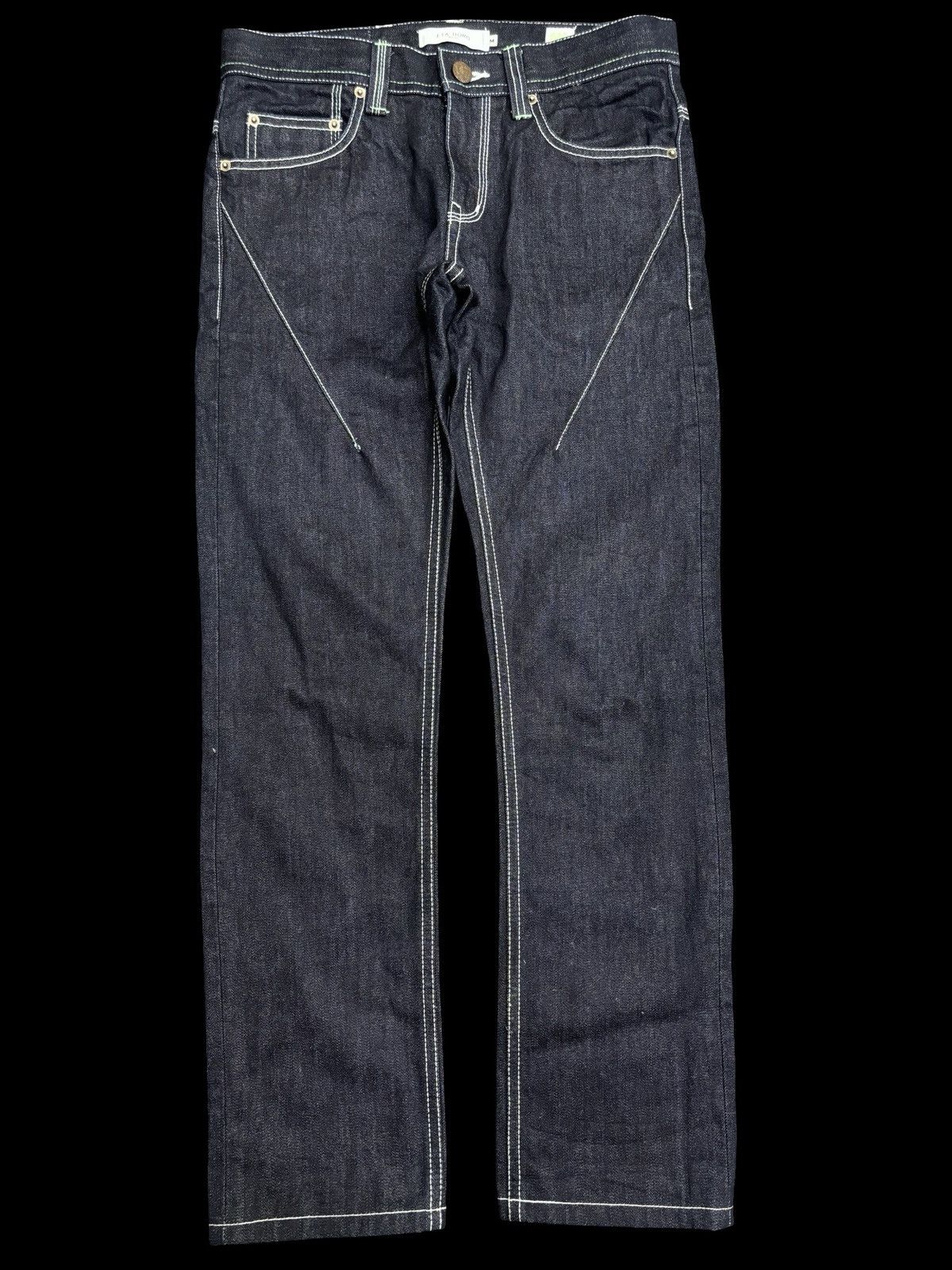 Midas Studded Lace-Up Flared Denim – Paroxa Studios