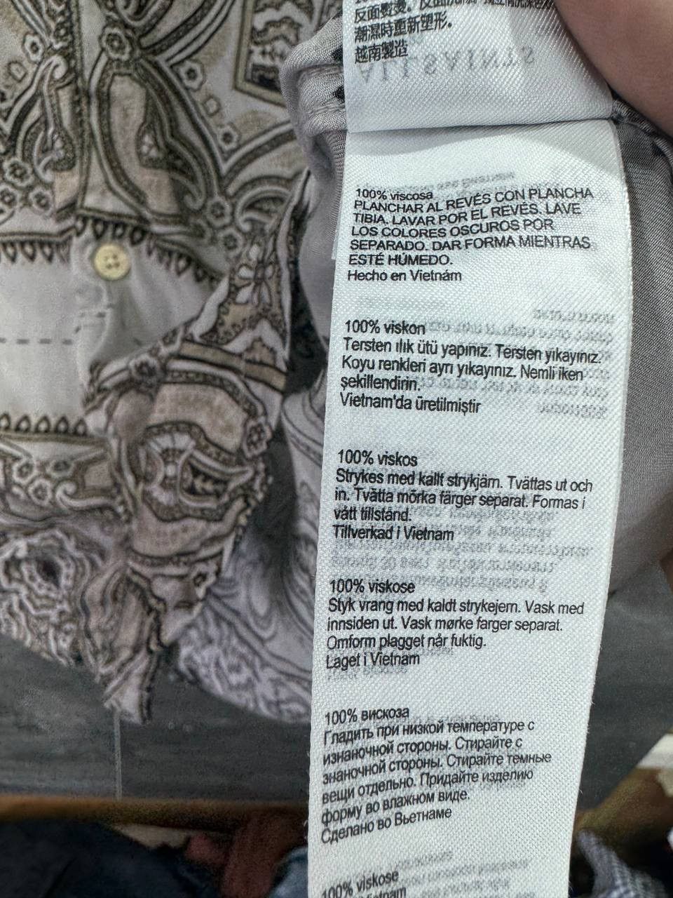Other All Saints Sinaloa Shirt Hawaiian Men’s Bandana Paisley Size US M / EU 48-50 / 2 - 10 Thumbnail