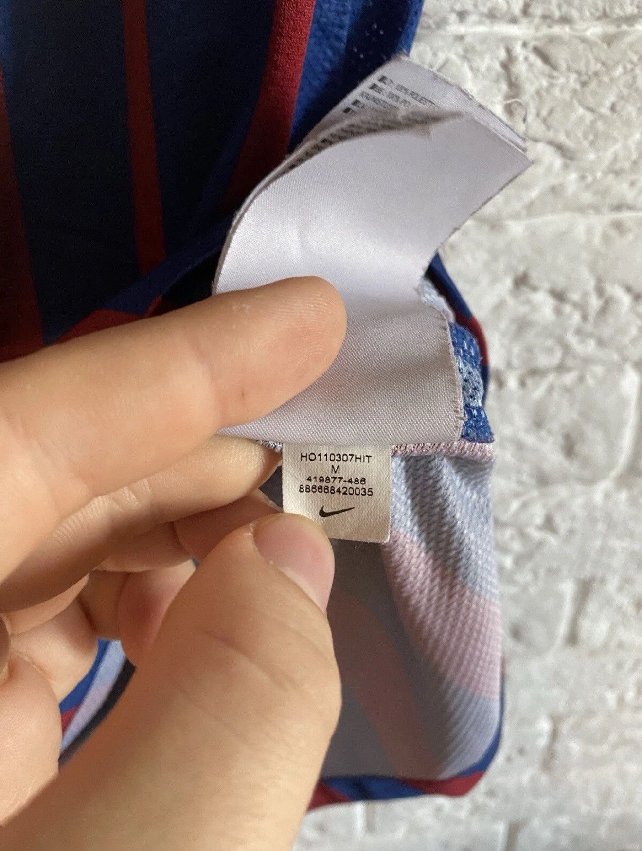 Nike Nike Barcelona Lionel Messi Jersey Sz M Size US M / EU 48-50 / 2 - 4 Thumbnail