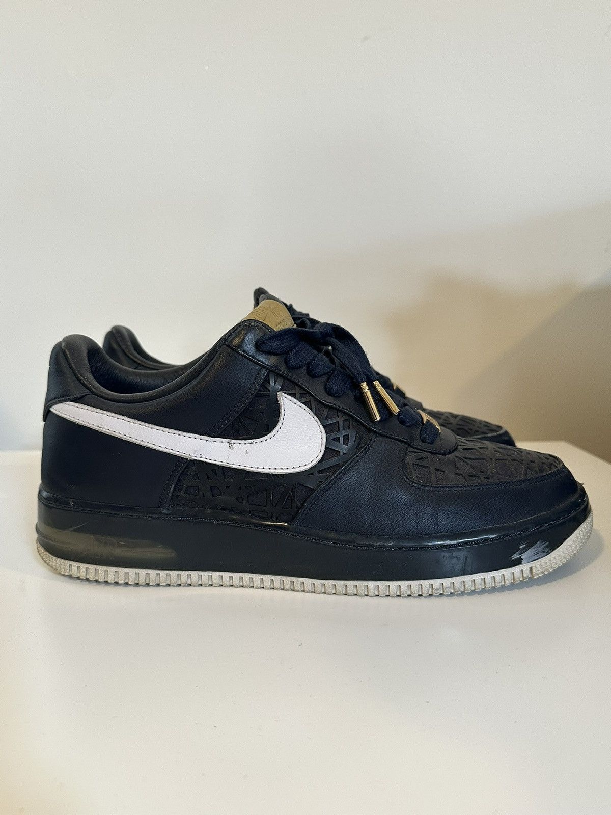 Nike Nike Air Force 1 Supreme Max Air Birds Nest Navy Size US 10 / EU 43 - 1 Thumbnail