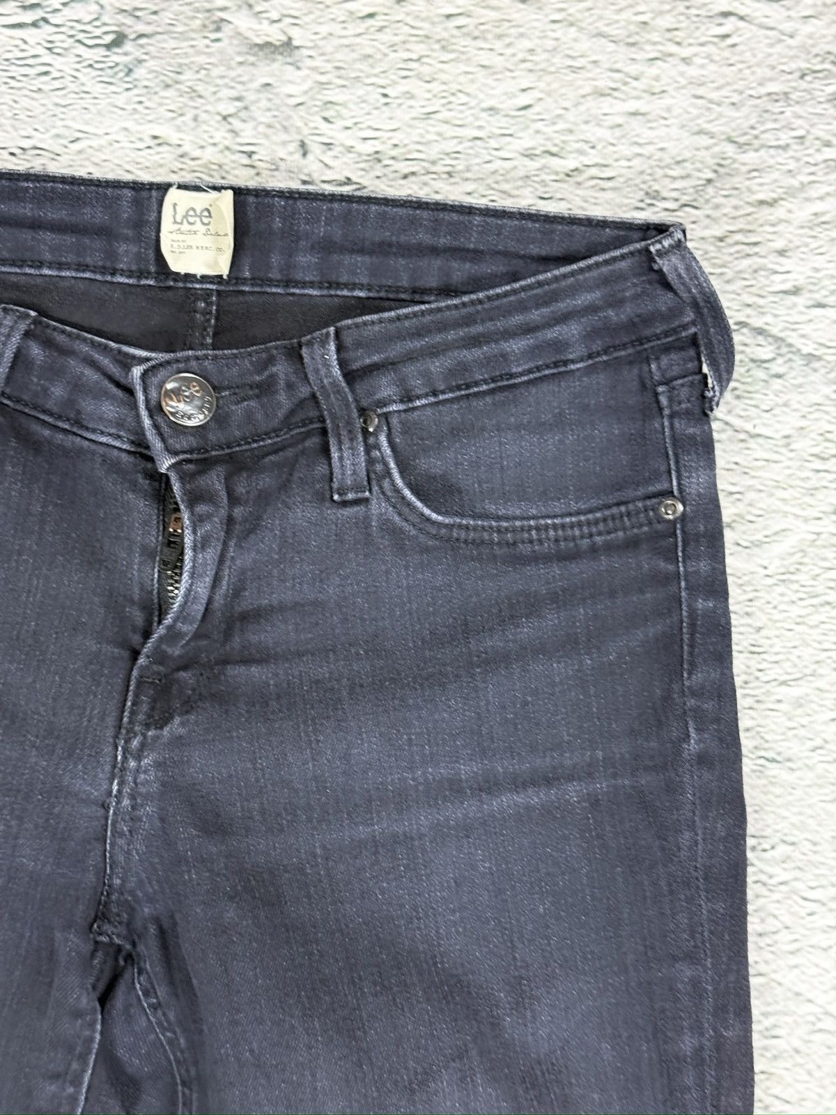 Lee Lee skinny jeans denim pants Y2K black Size 27" / US 4 / IT 40 - 9 Thumbnail