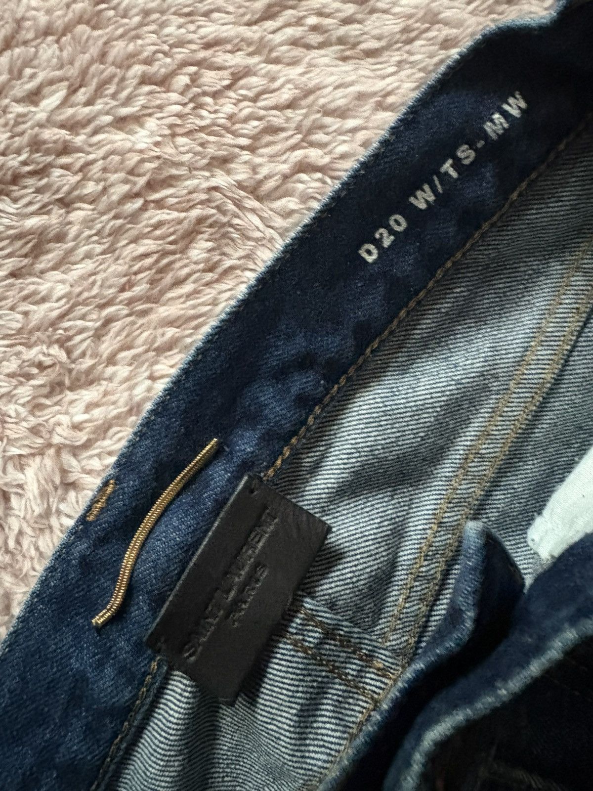 Saint Laurent Paris Saint Laurent Paris Jeans Size 25" / US 0 / IT 36 - 2 Thumbnail