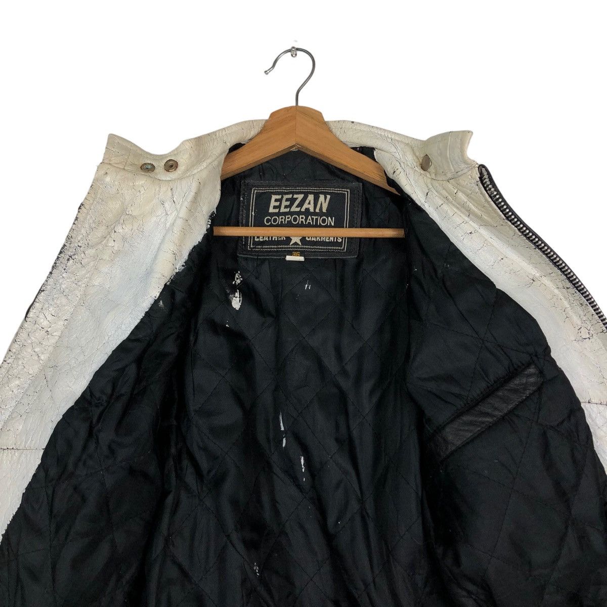 Hein Gericke 🔥Vtg Biker Leather Jacket Racer Eezan Garments Japan Size US M / EU 48-50 / 2 - 14 Thumbnail