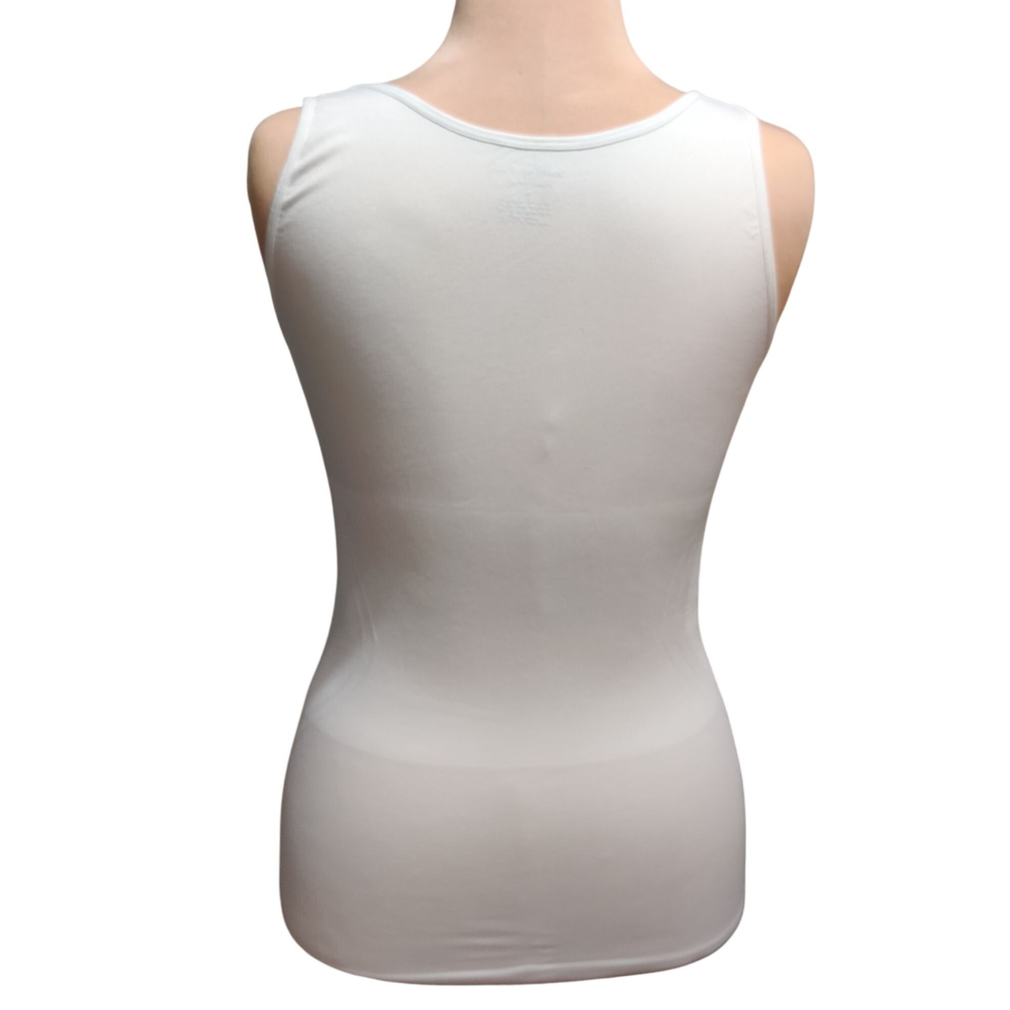 Other Skinnygirl L Womens Tank Top White Seamless Shapewear Compre Size ONE SIZE - 3 Thumbnail