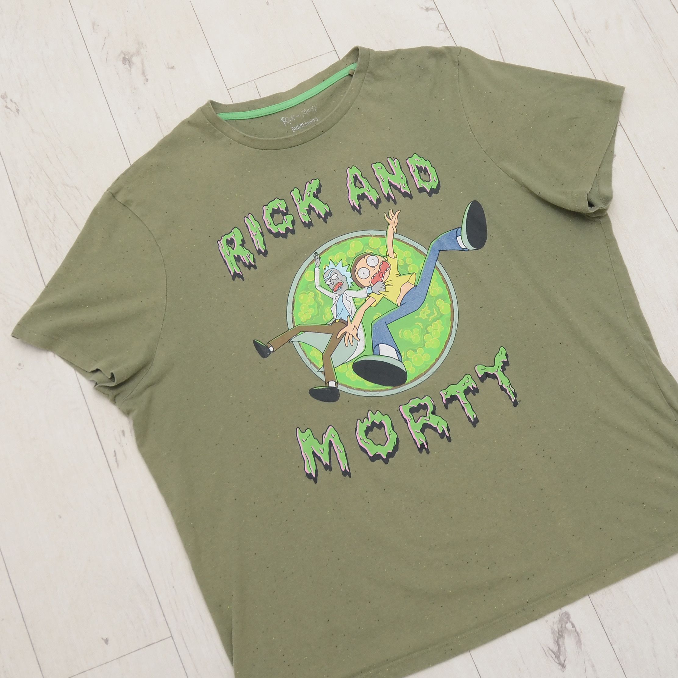 Cartoon Network Rick and Morty Men's T-Shirt Graphic Tee Cartoon Fan Merch Size US XL / EU 56 / 4 - 3 Thumbnail