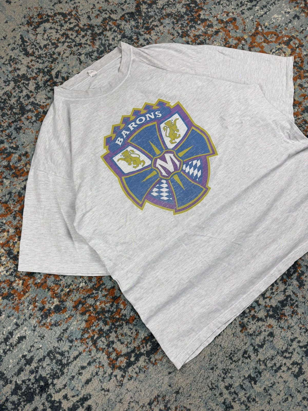 Other Vintage 90s Munchen Barons hockey Bundesliga graphic tee Size US XL / EU 56 / 4 - 3 Thumbnail