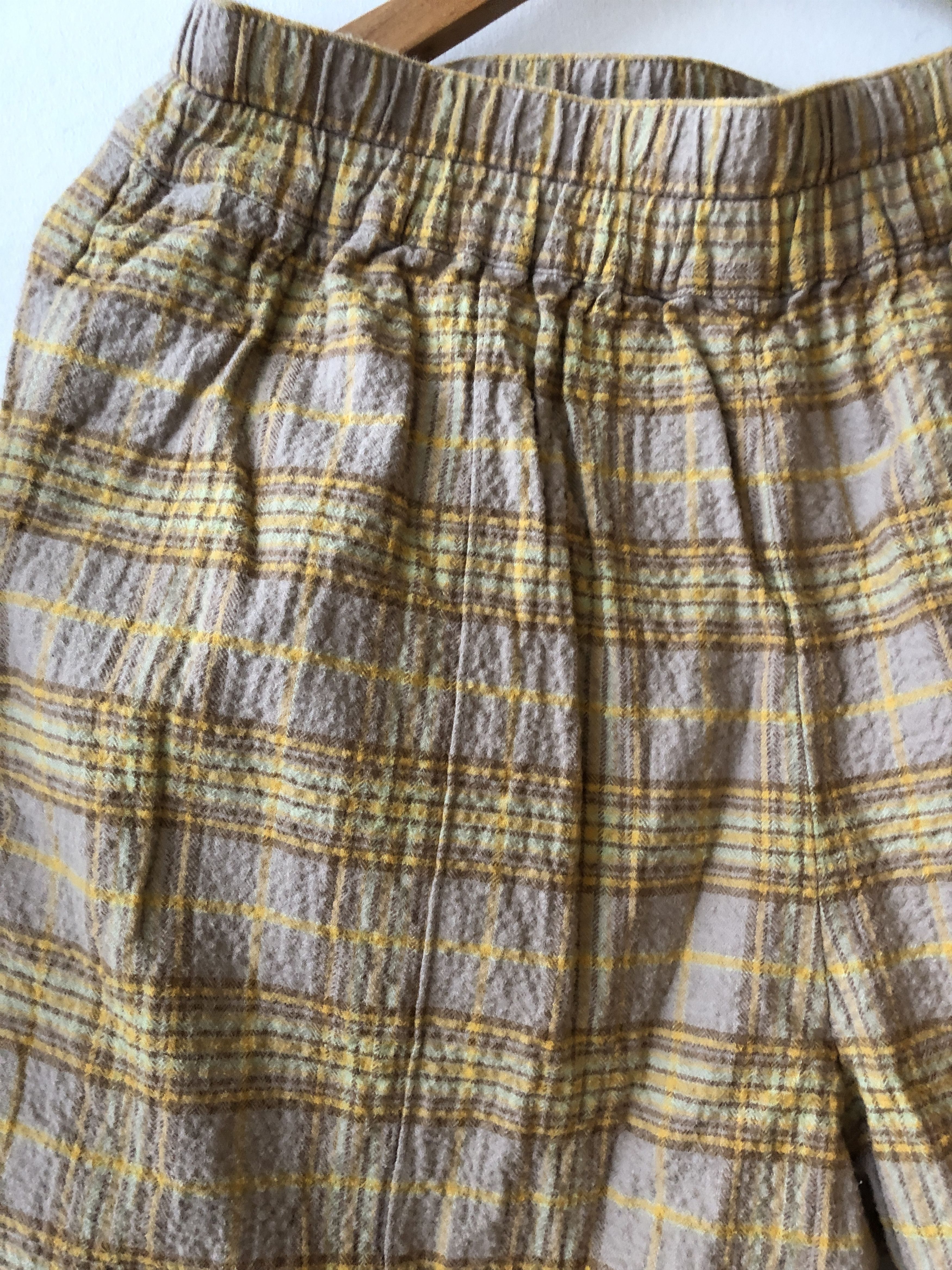 Acne Studios Check Flannel - Brown/Orange Size US 30 / EU 46 - 5 Thumbnail