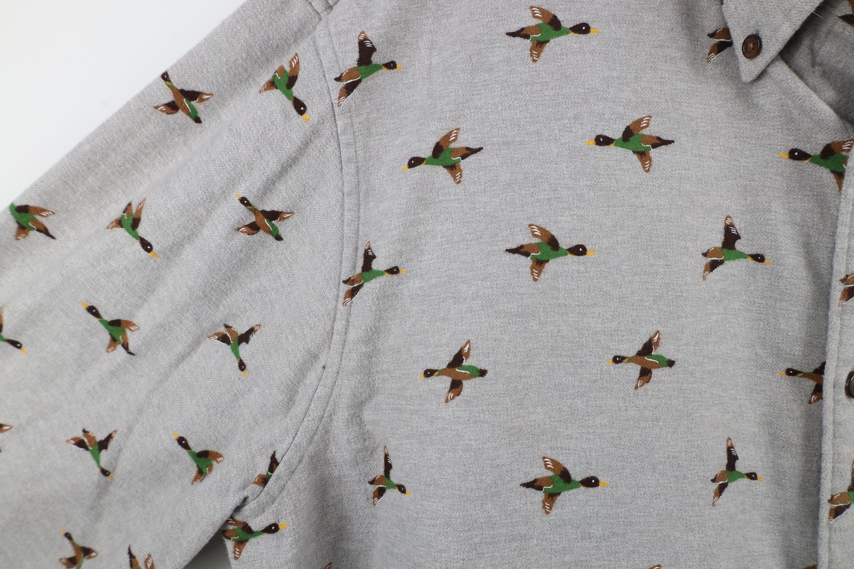 Lands' End × Vintage Vintage Lands End Over Print Chamois Cloth Button Down Shirt Size US XL / EU 56 / 4 - 5 Thumbnail