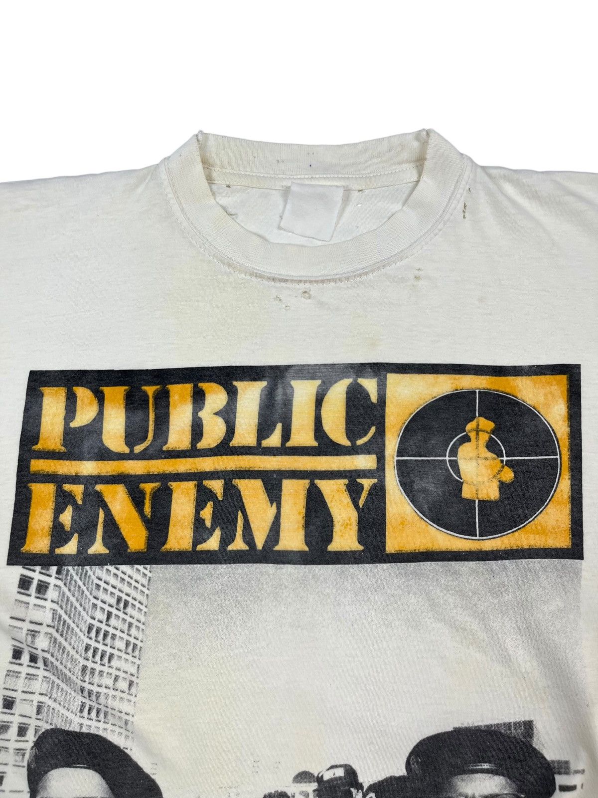 Public Enemy RARE 90s Public Enemy Fear of a Black World T-shirt Size US M / EU 48-50 / 2 - 6 Thumbnail