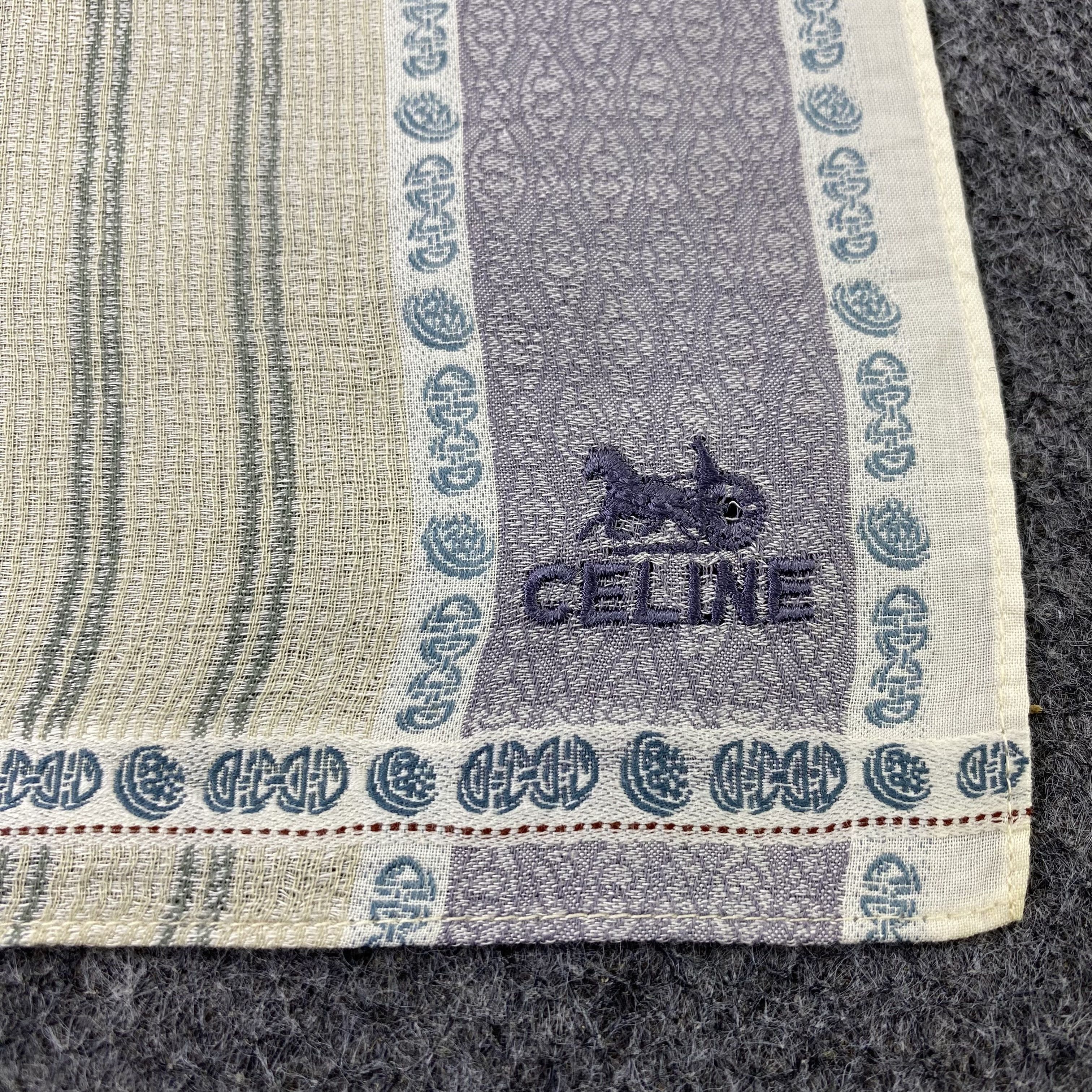 Celine Celine Handkerchief / Bandana / Neckerchief-B2176 Size ONE SIZE - 7 Thumbnail
