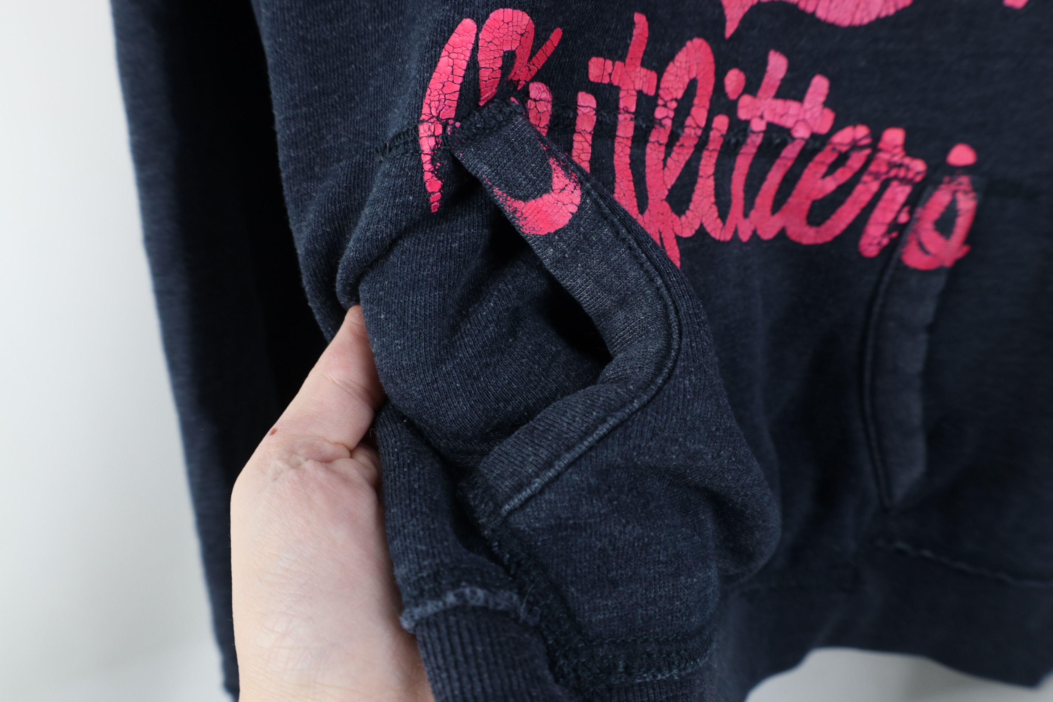 American Eagle Outfitters Vintage 90s Y2K American Eagle Outfitters Cropped Hoodie Size M / US 6-8 / IT 42-44 - 5 Thumbnail