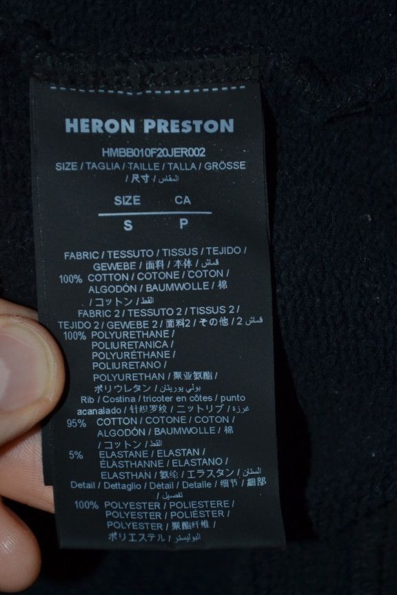 Heron Preston Heron Preston Oversized Hoodie S Size US S / EU 44-46 / 1 - 12 Thumbnail