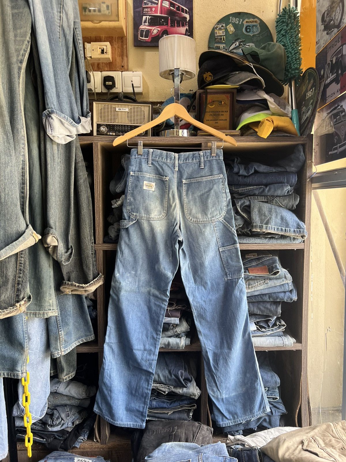 Edwin 🔥Rare Vintage Edwin Carpenter Distressed Denim Size US 26 / EU 42 - 2 Thumbnail