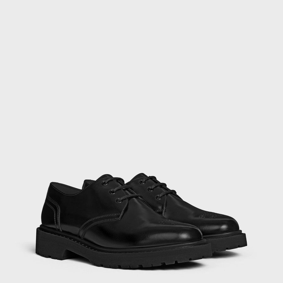 Celine o1d2blof0226 Derby Shoes in Black Size US 10 / EU 43 - 1 Thumbnail