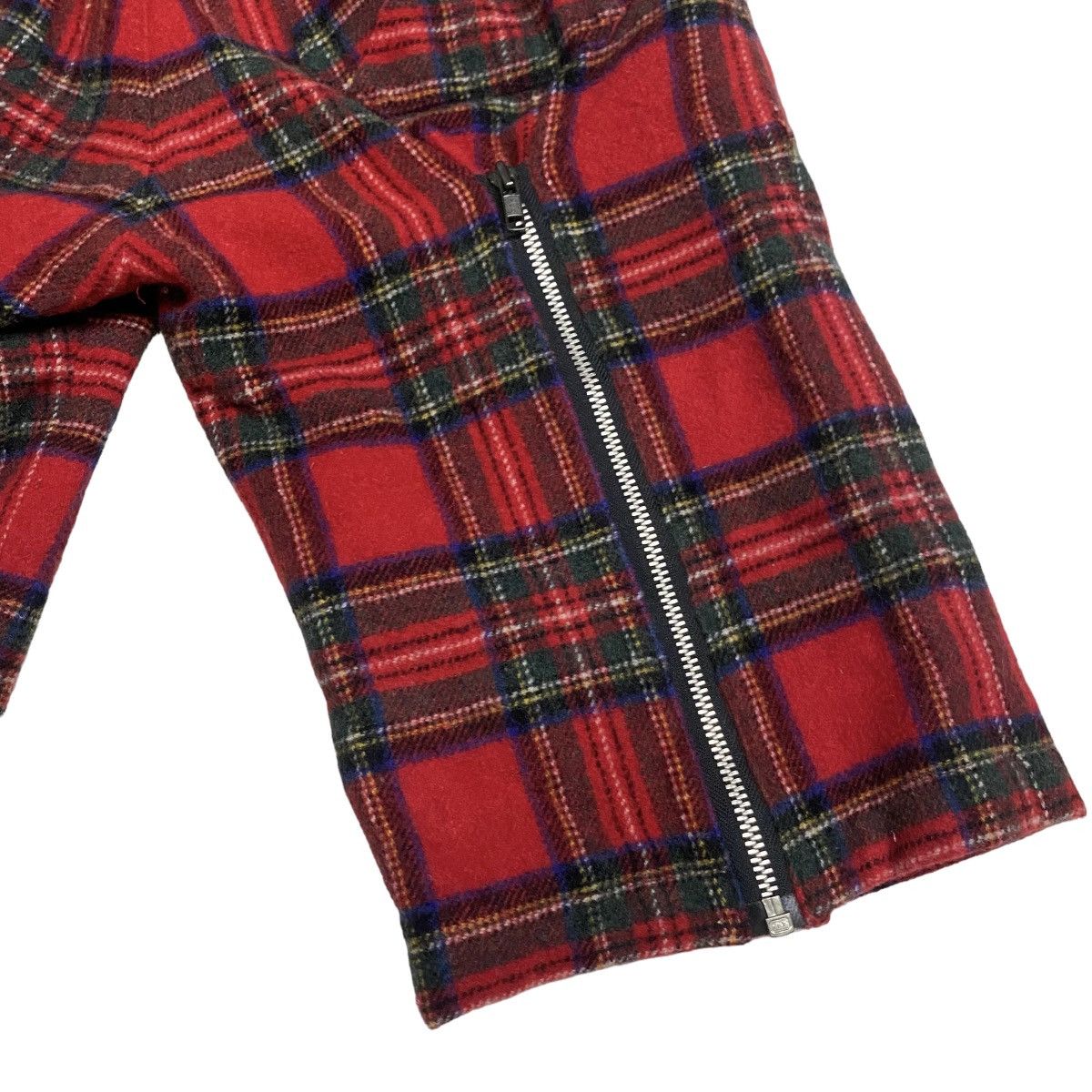 Japanese Brand Milk Punk Bondage tartan wool short pant Size US 30 / EU 46 - 8 Thumbnail