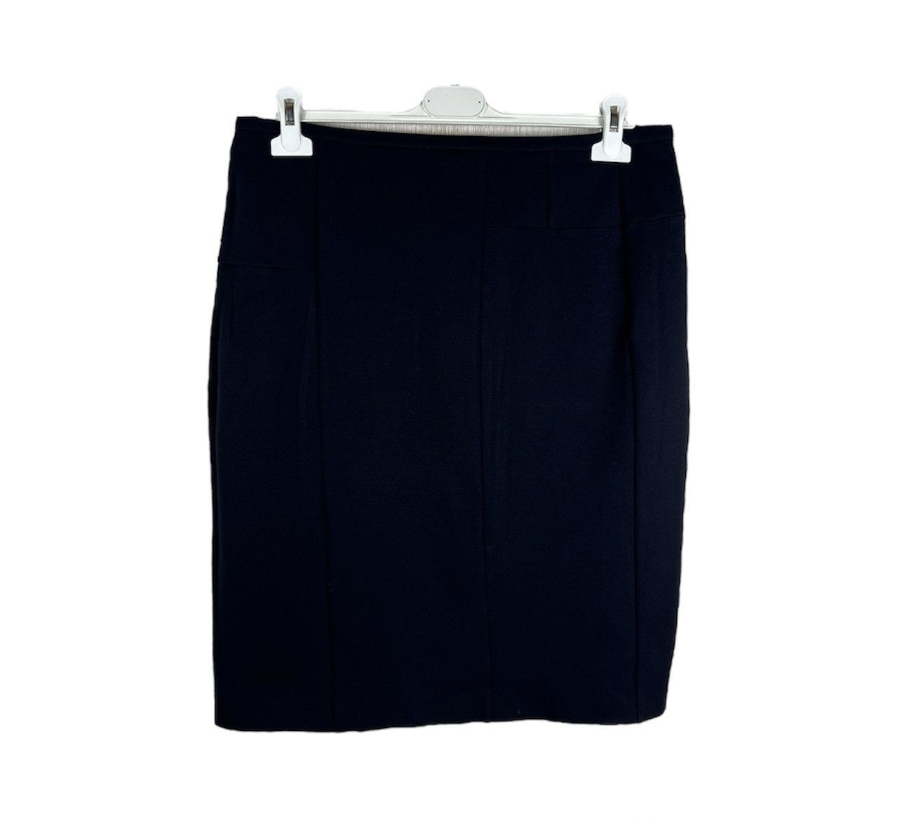 Jil Sander Jil Sander pencil navy skirt geometric avant garde casual Size 30" / US 8 / IT 44 - 1 Thumbnail