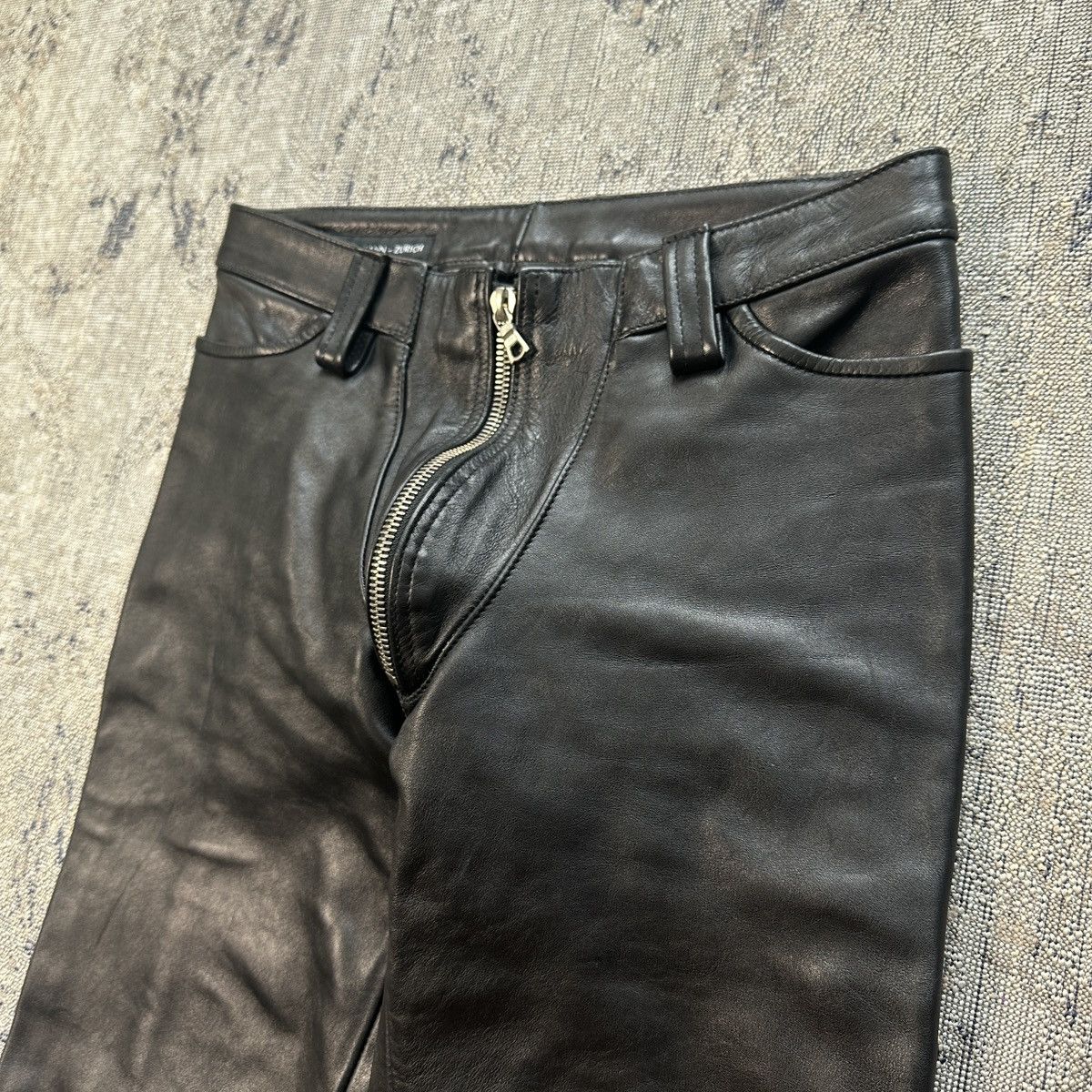 Other ROGER HANDERMANN Leather pants Size US 28 / EU 44 - 3 Thumbnail