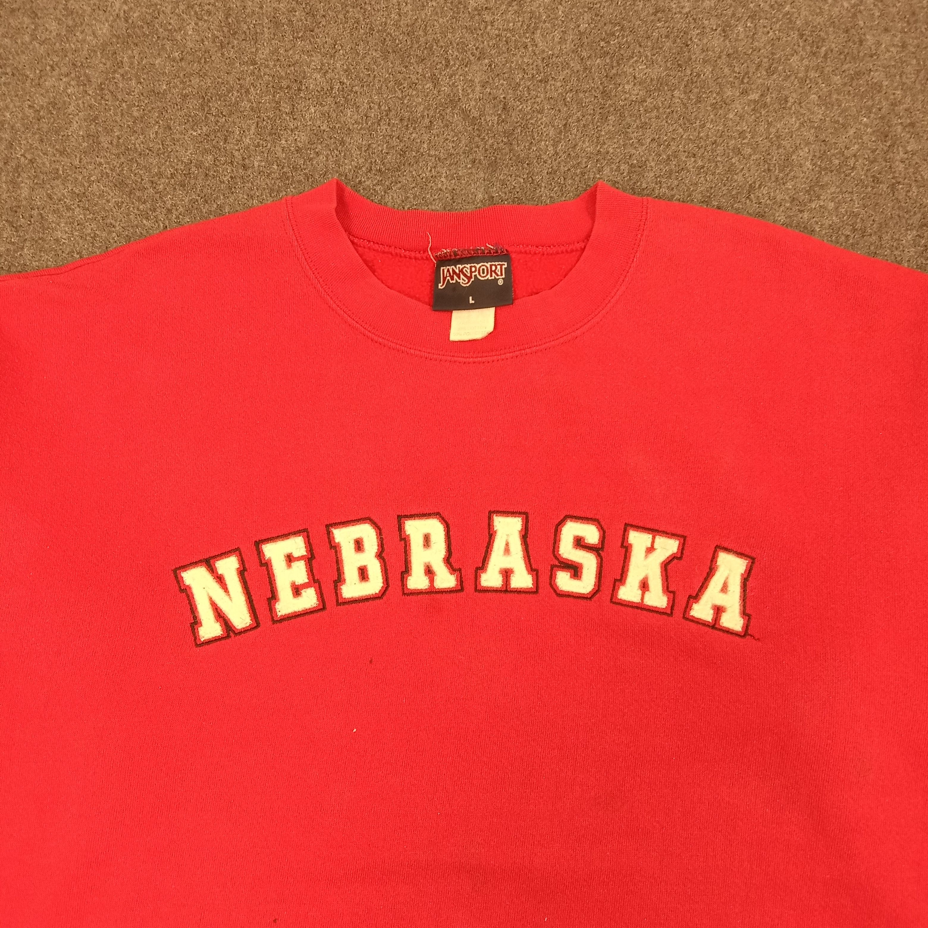 Jansport NEBRASKA United States Sweatshirt C266N25 Size US L / EU 52-54 / 3 - 2 Thumbnail