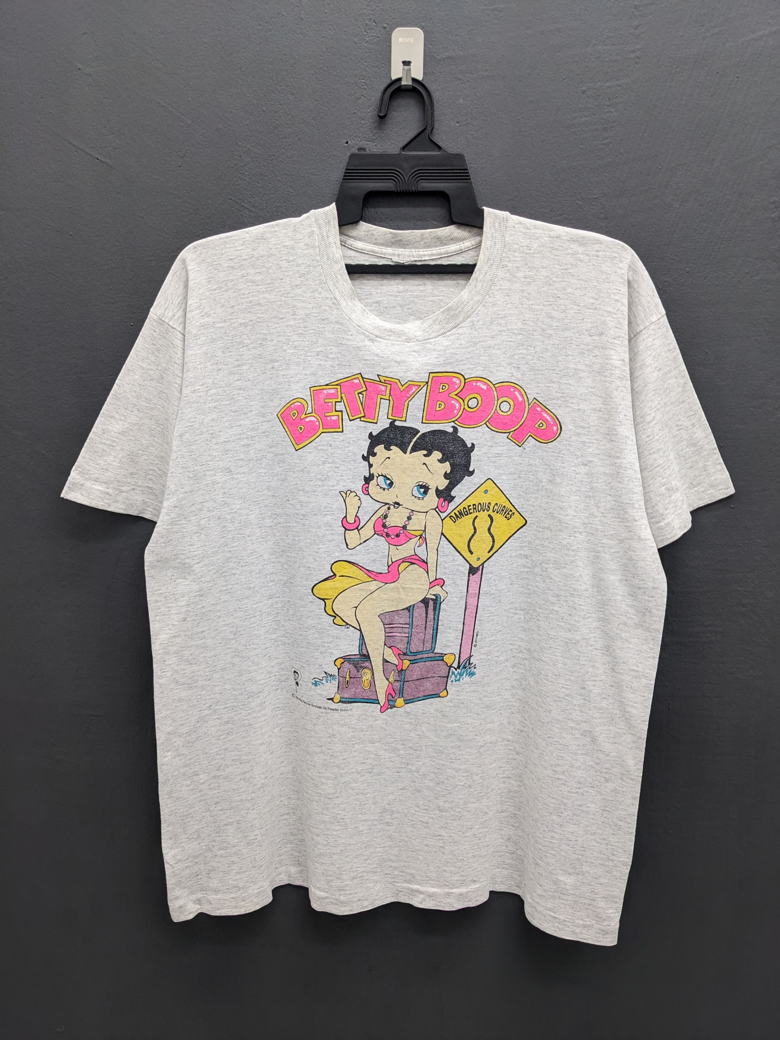 Cartoon Network Vintage BETTY BOOP Cartoon Network Tshirt Size US XL / EU 56 / 4 - 2 Thumbnail