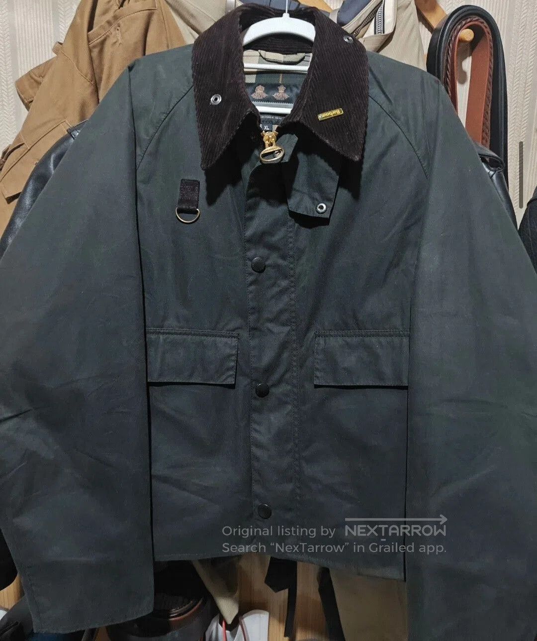 Barbour Barbour Spey Waxed Fishing Jacket Unisex. Size US XL / EU 56 / 4 - 1 Thumbnail