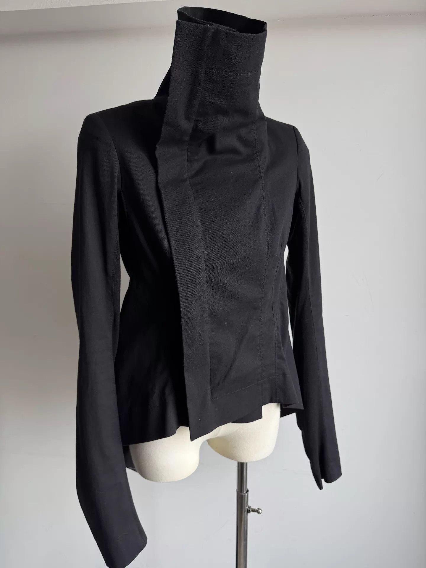 Rick Owens Rick Owens naska biker jacket black IT40 Size S / US 4 / IT 40 - 6 Thumbnail