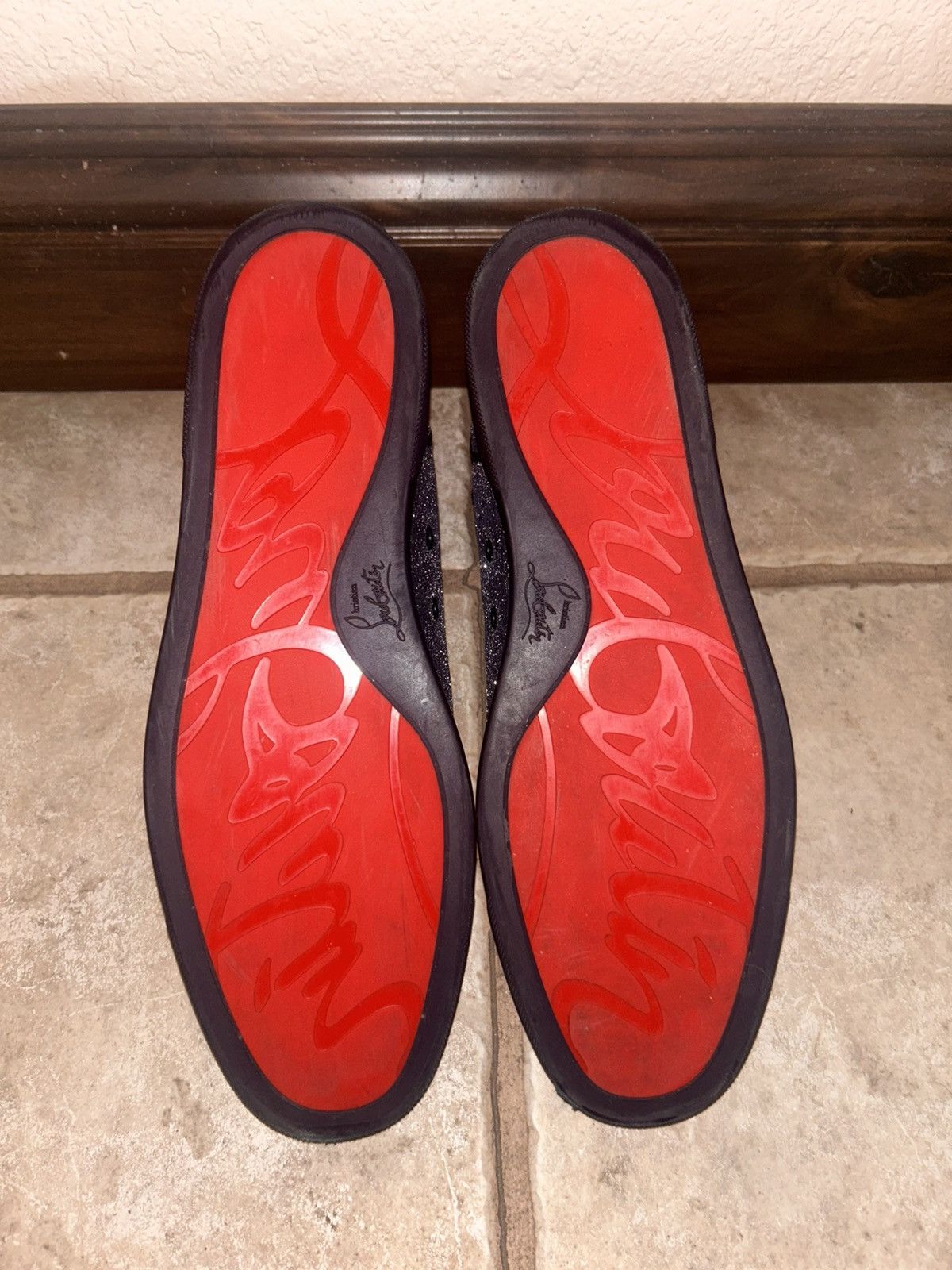 Christian Louboutin Christian Louboutin Spiked High Top Sneakers Size US 12.5 / EU 45-46 - 6 Thumbnail