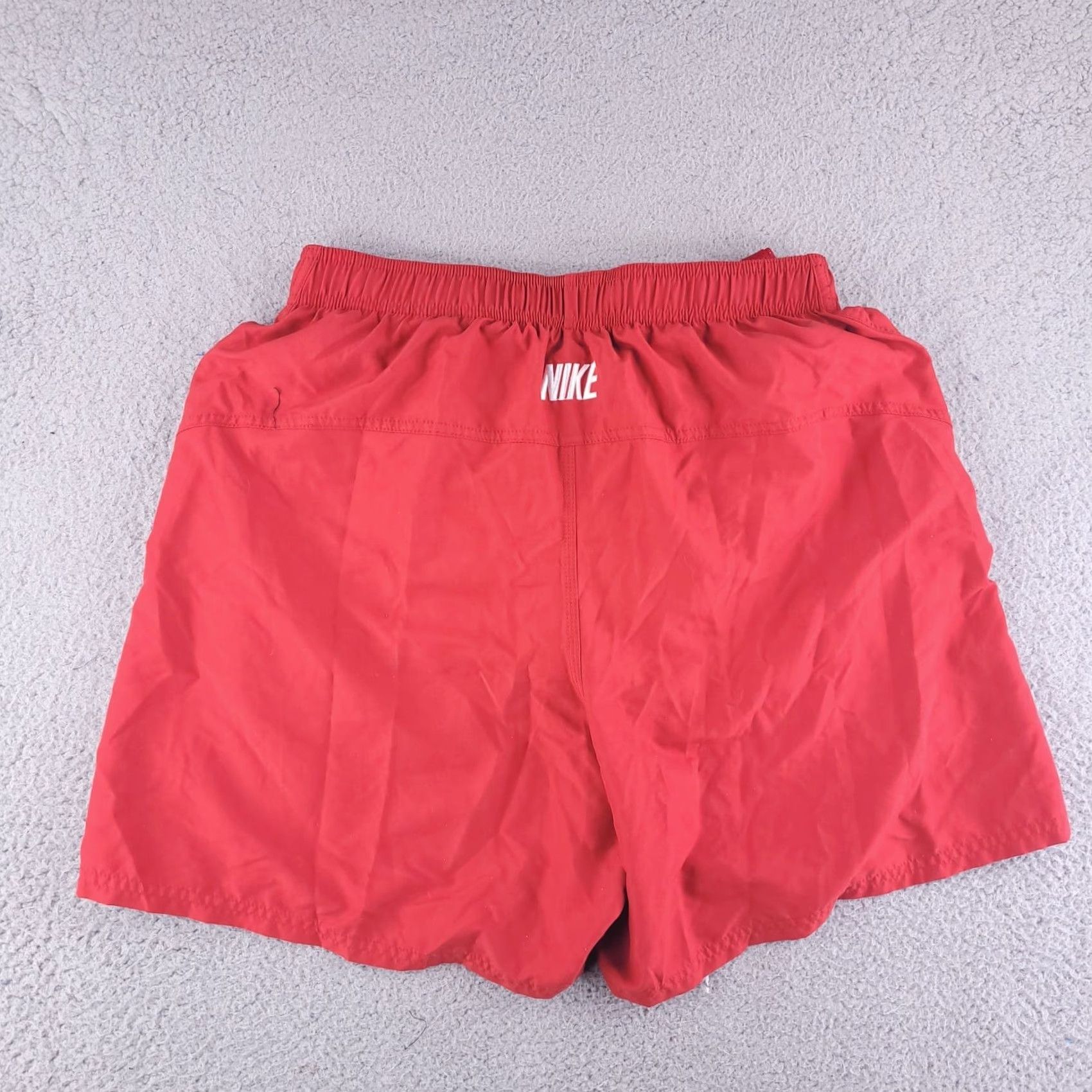 Nike Nike Shorts Mens L Red Swim Lined Retro y2k 90s Swim Bottom Style Holiday? Size US 33 - 6 Thumbnail