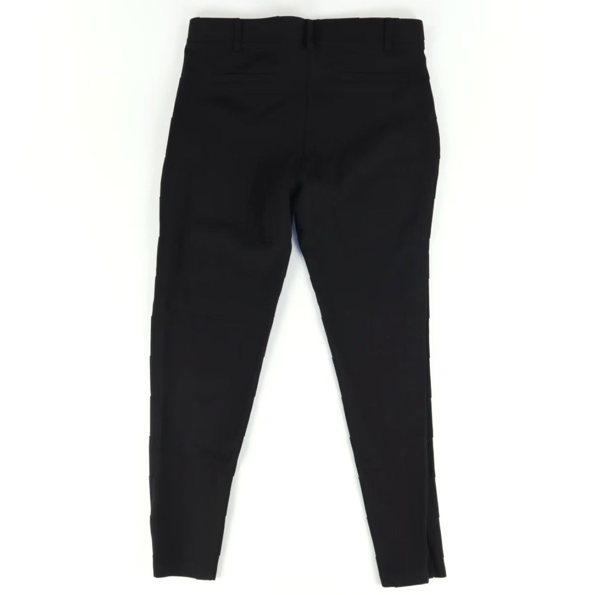Vintage Betabrand Stretch W1166 Petite Yoga Rayon Woven Chino Pants Black Women's M Size 32" / US 10 / IT 46 - 4 Thumbnail