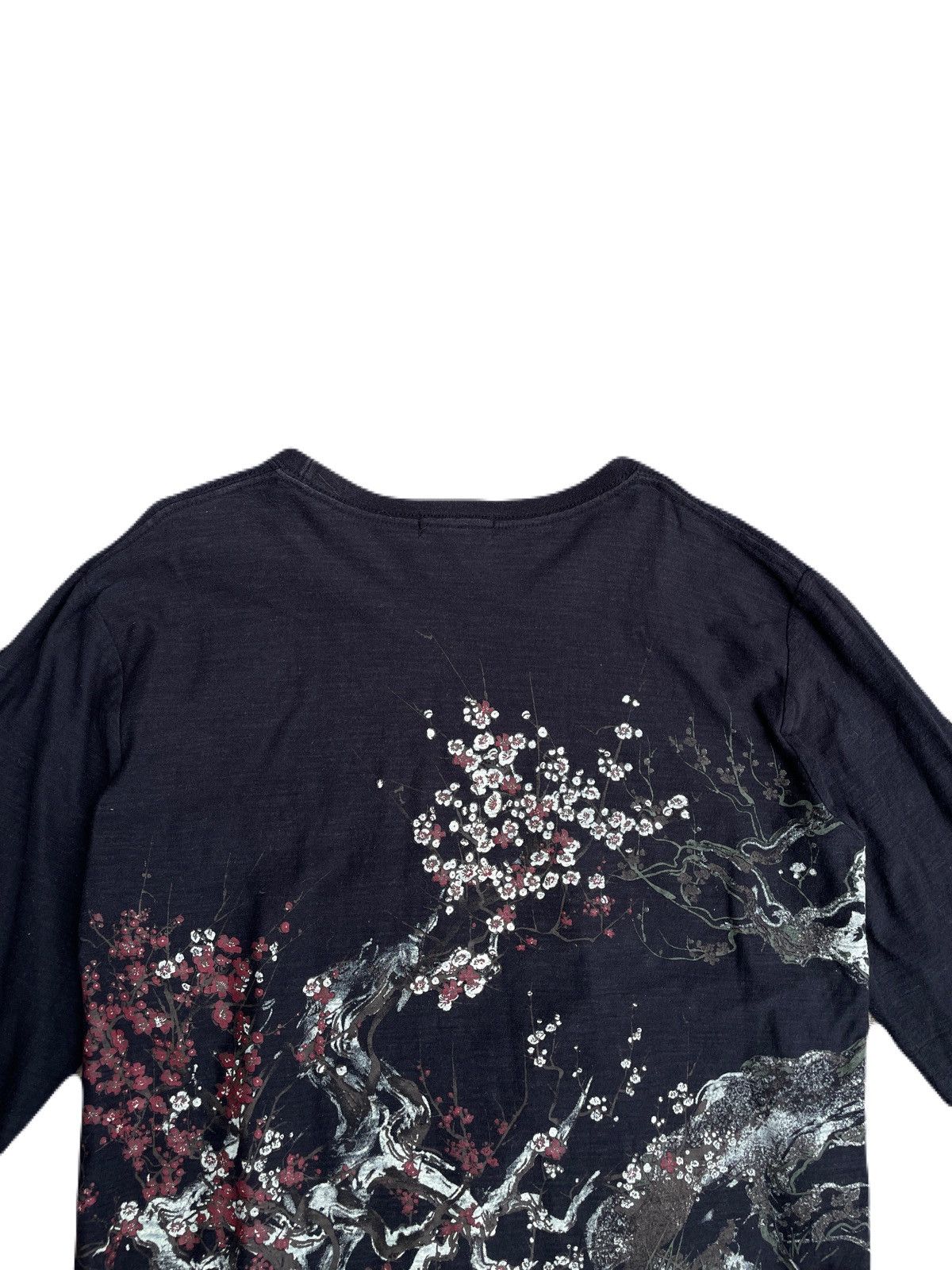 If Six Was Nine 2000s Japanese Yakuza Sukajan Long Sleeve Tee Archive Y2K Size US L / EU 52-54 / 3 - 5 Thumbnail