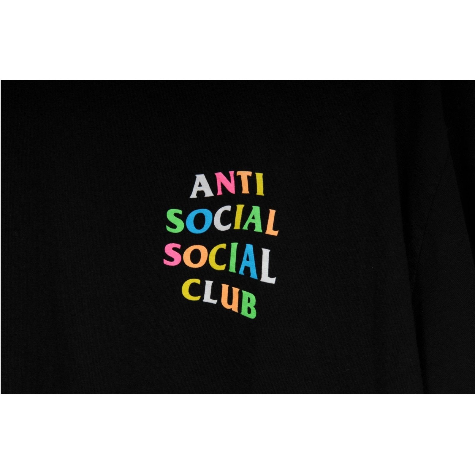 Anti Social Social Club Logo T Shirt Black Multi Color Size US L / EU 52-54 / 3 - 5 Thumbnail
