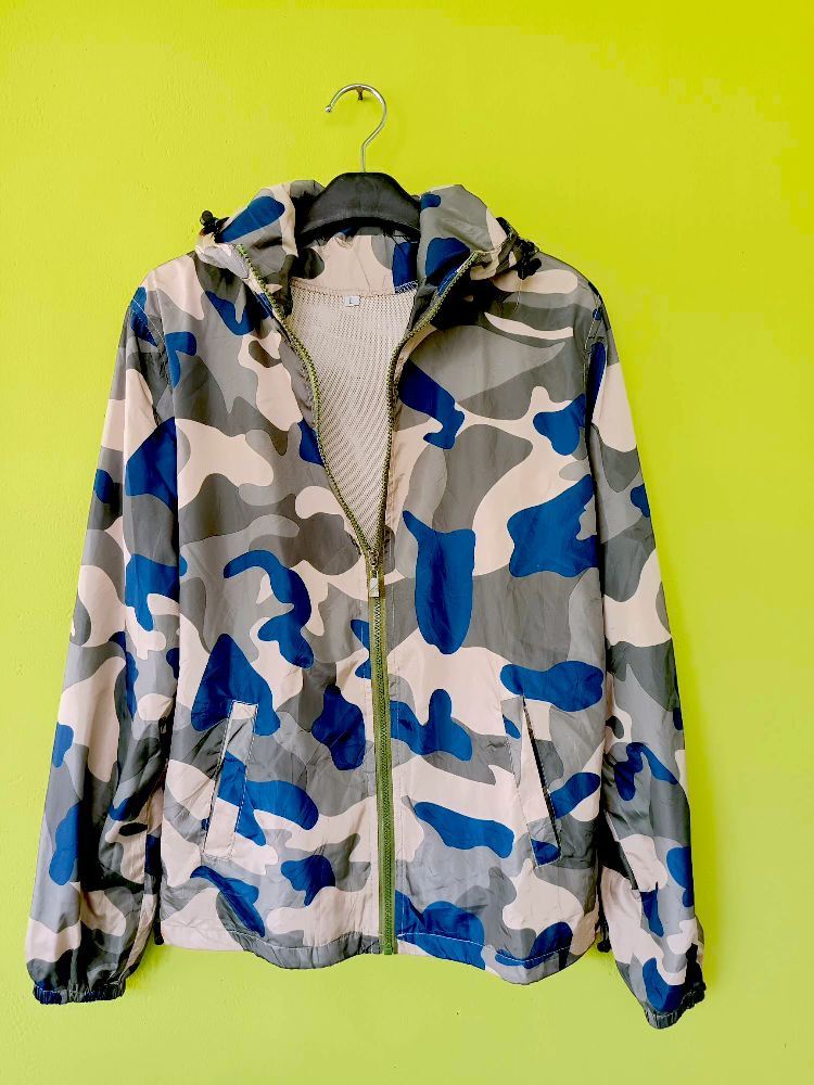 Other UNKNOWN BRAND Light Running Camo Hoodie Jacket "NoTags" Size US L / EU 52-54 / 3 - 16 Thumbnail