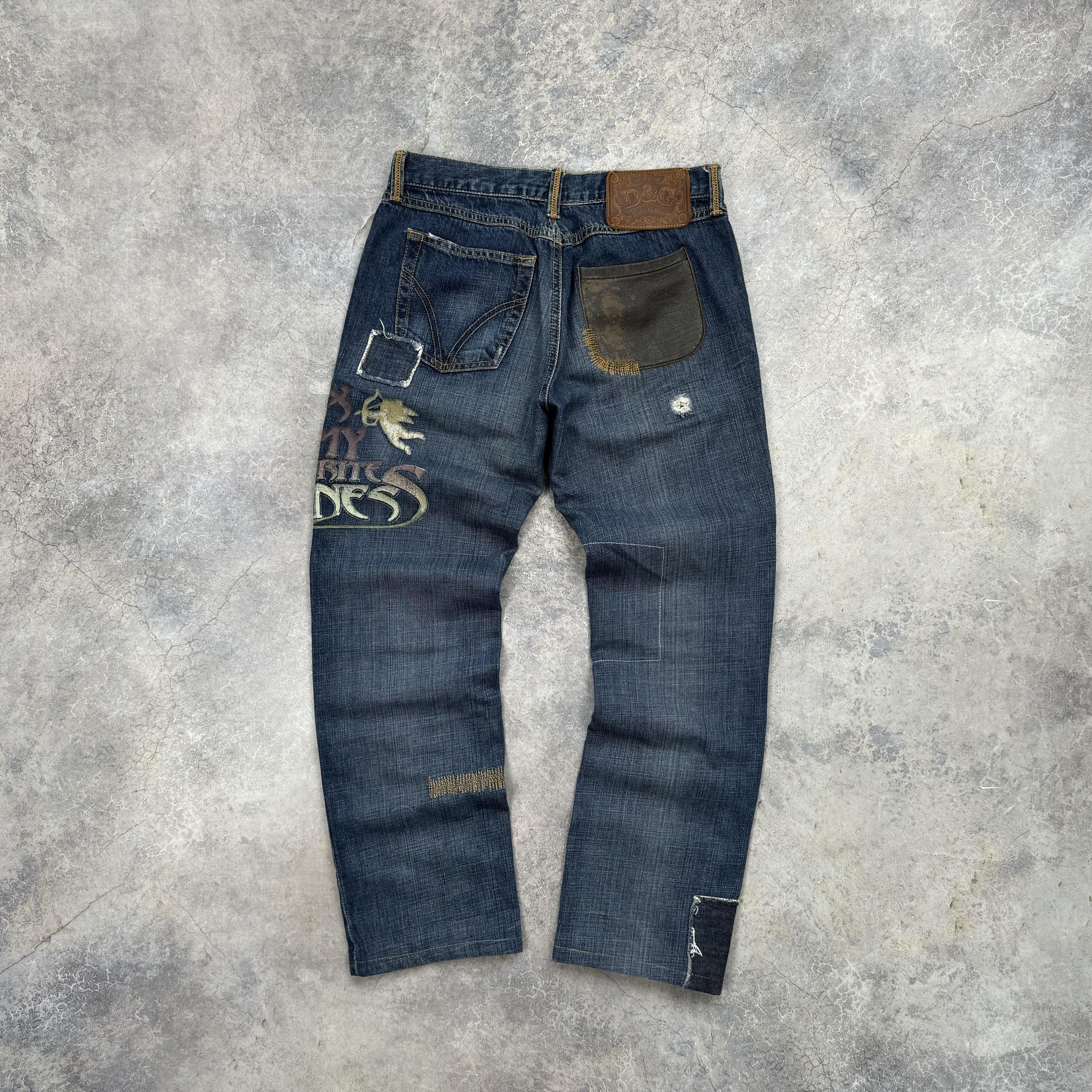 Dolce & Gabbana SS04 DOLCE & GABBANA SEX IS MY FAVORITE BUSINESS JEANS Size 30" / US 8 / IT 44 - 3 Thumbnail