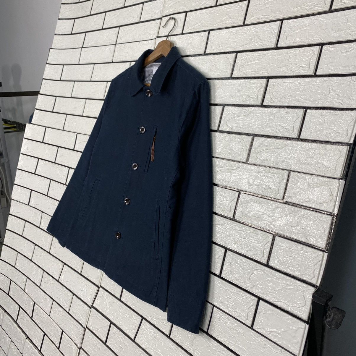 SHIPS 🔥VINTAGE BUTTON CHORE JACKET SHIPS ISSEY MIYAKE Size US M / EU 48-50 / 2 - 2 Thumbnail