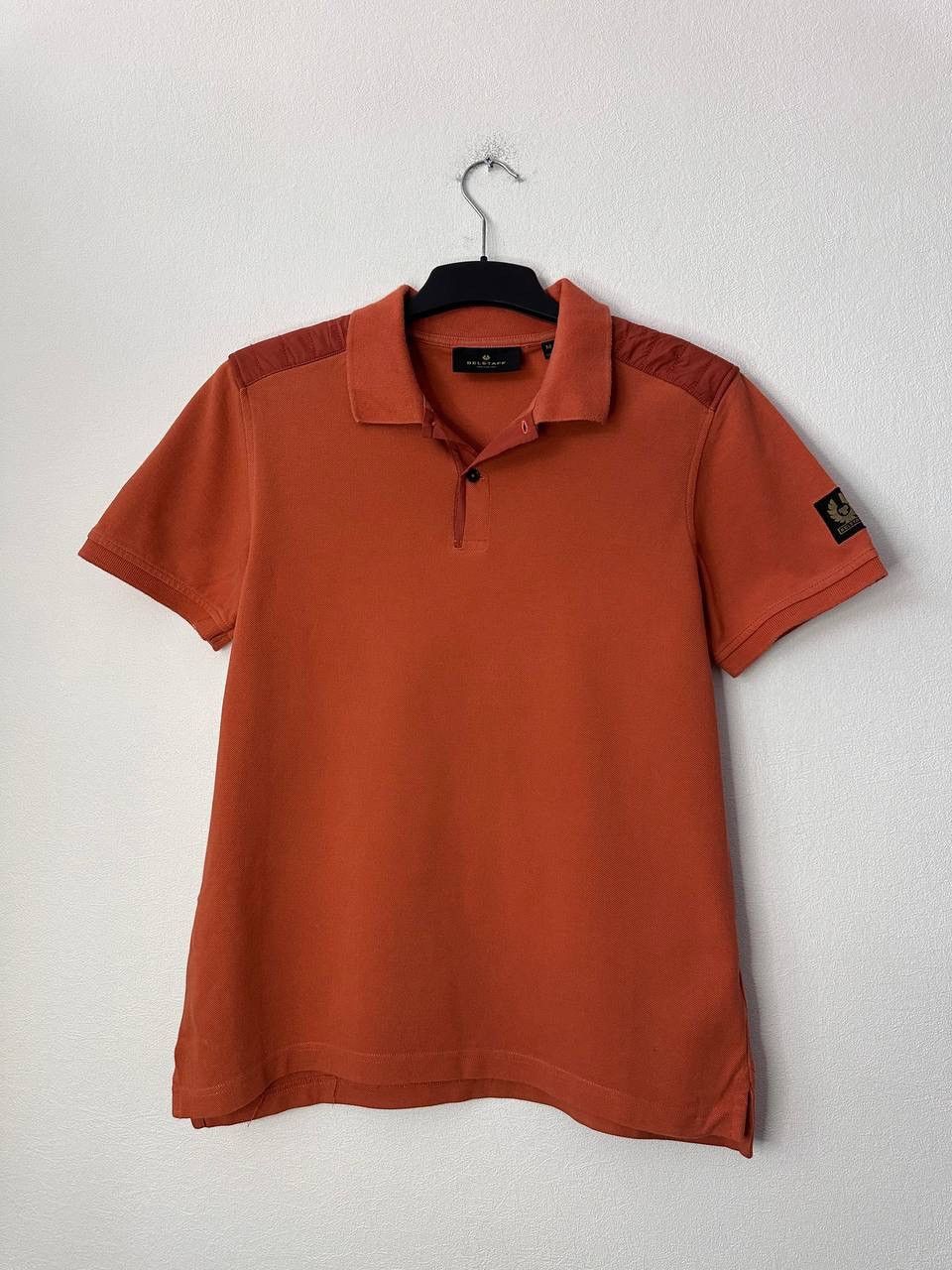 Belstaff Belstaff Polo Button Shirt Orange Mens Size M Size US M / EU 48-50 / 2 - 1 Thumbnail
