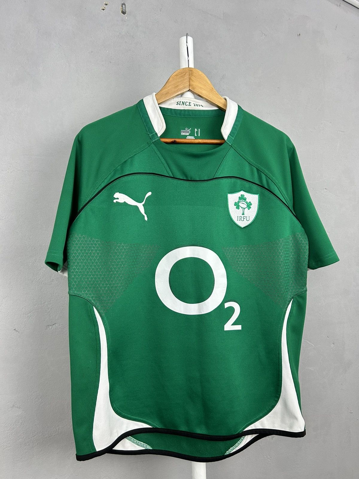 Puma Ireland 2010 Puma Rugby Jersey Shirt Short Sleeve Size US M / EU 48-50 / 2 - 2 Thumbnail
