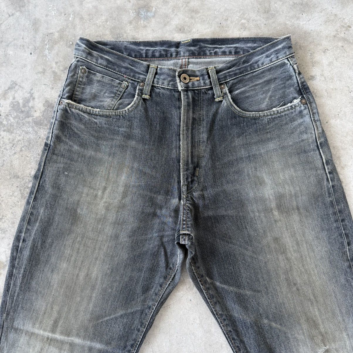 Edwin W32 Vintage Edwin Orange Tag Faded Black Denim jean Size US 32 / EU 48 - 2 Thumbnail