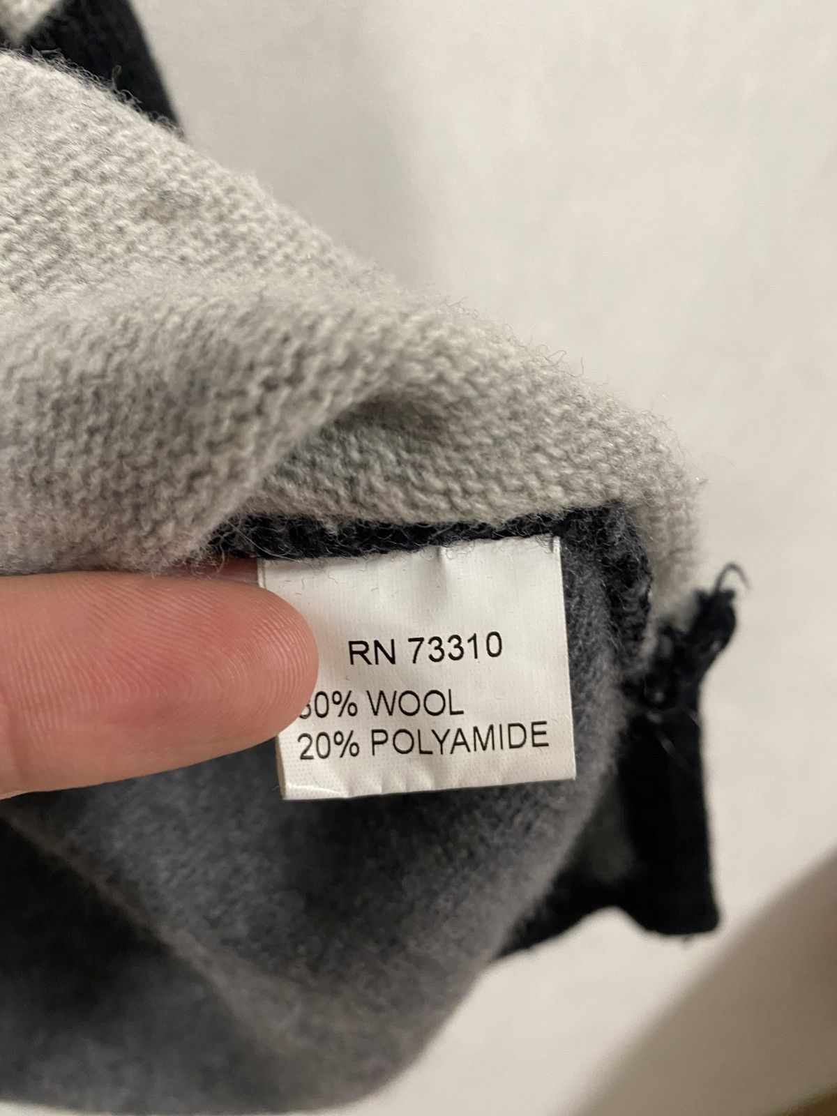 Ivan Grundahl Ivan Grundahl Geometric Panelled Oversized Wool Sweater Size L / US 10 / IT 46 - 5 Thumbnail