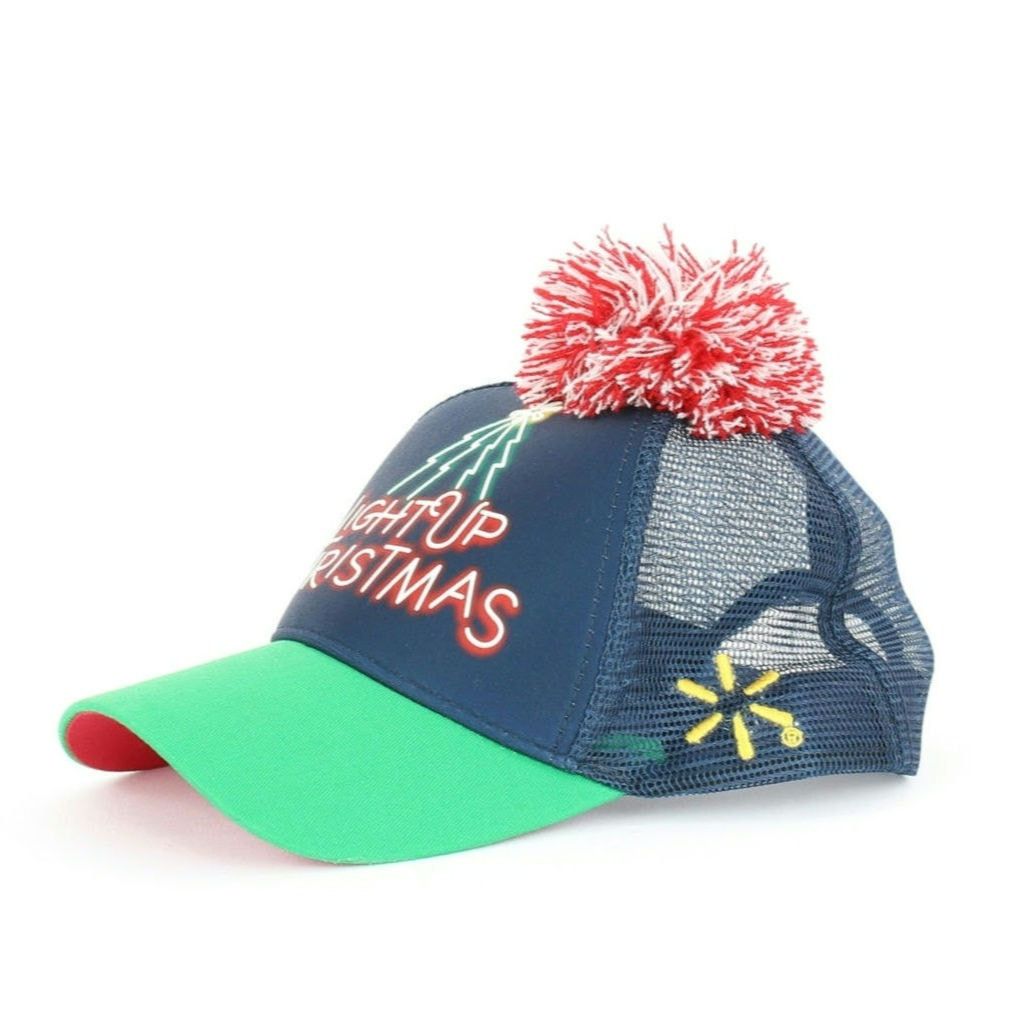 Other Light Up Christmas Baseball Cap Size ONE SIZE - 2 Thumbnail