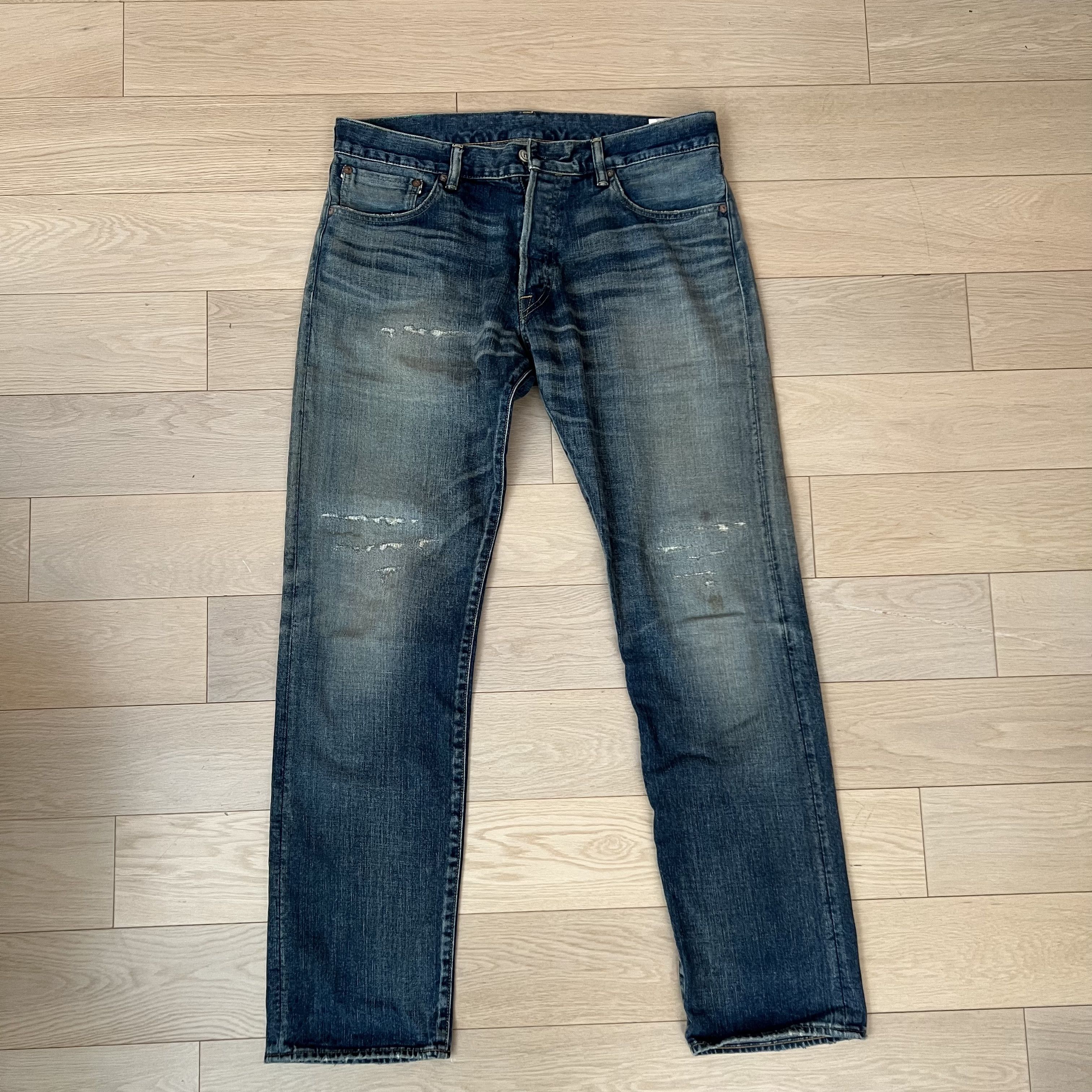 image of Hidden Distressed Denim, Men's (Size 34)