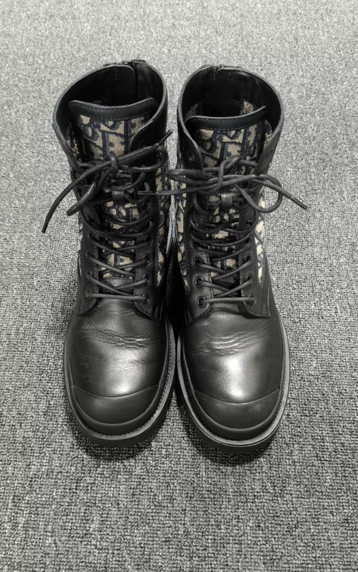 Dior Dior Oblique Print Martin Boots 39 99 New Size US 8.5 / IT 38.5 - 2 Thumbnail