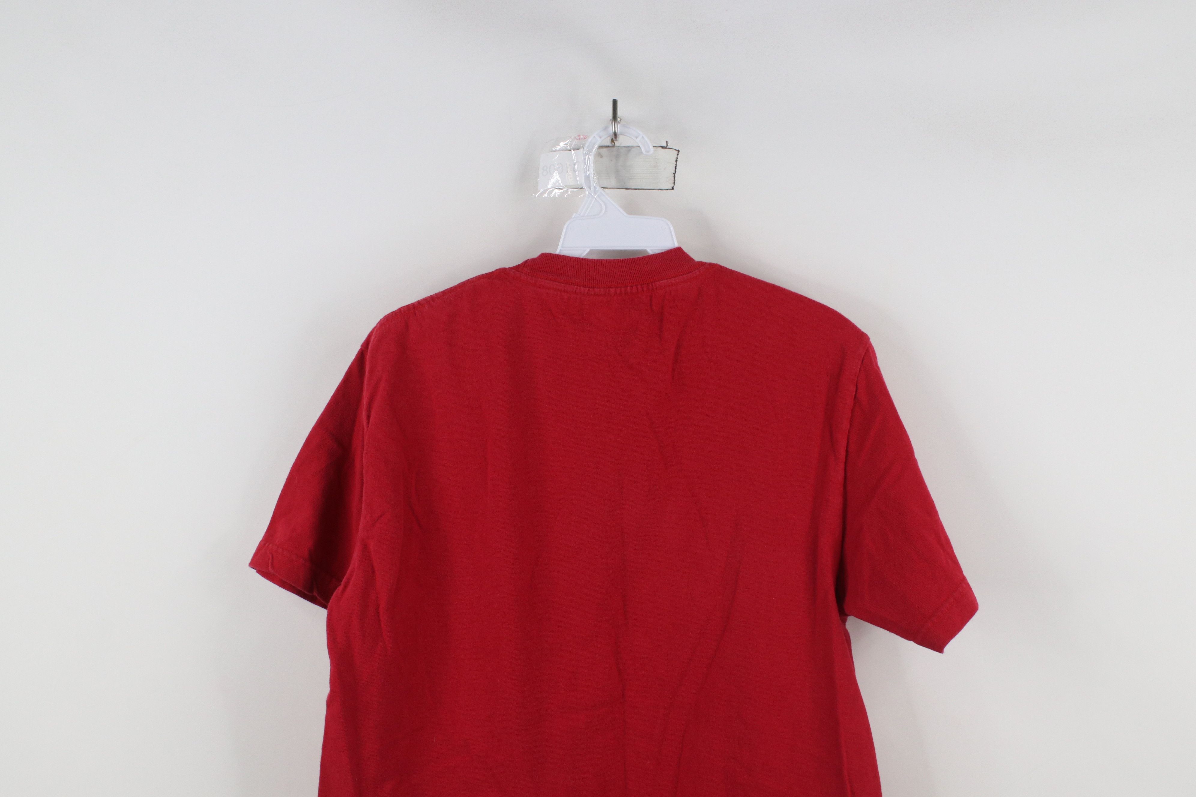 Fox Racing × Vintage Vintage Fox Racing Big Logo Short Sleeve T-Shirt Red Cotton Size US M / EU 48-50 / 2 - 10 Thumbnail